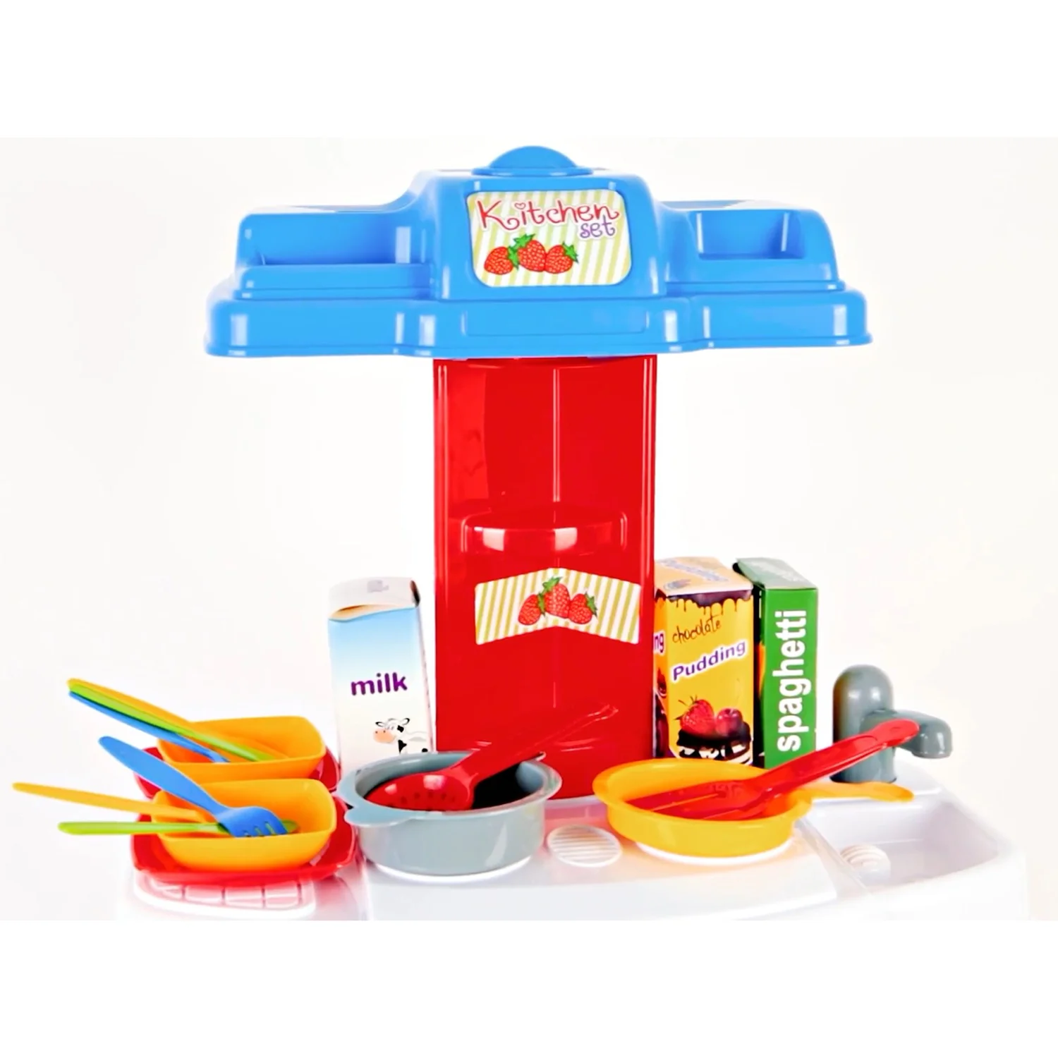 Dolu Chef's Kitchen Playset - Colorful 20pc Set for Toddlers - Image 5