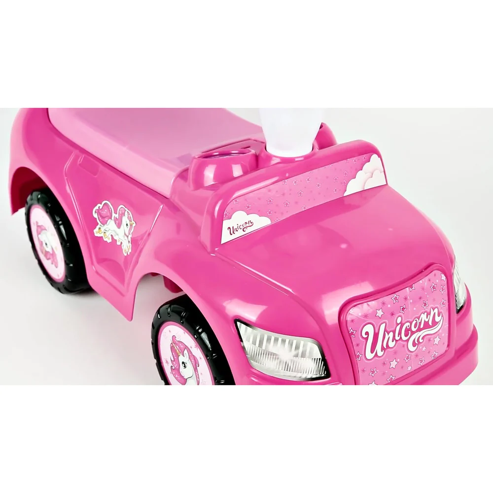 Dolu - Unicorn Fantasy 2-in-1 Ride On Car - Pink and Blue - Image 5
