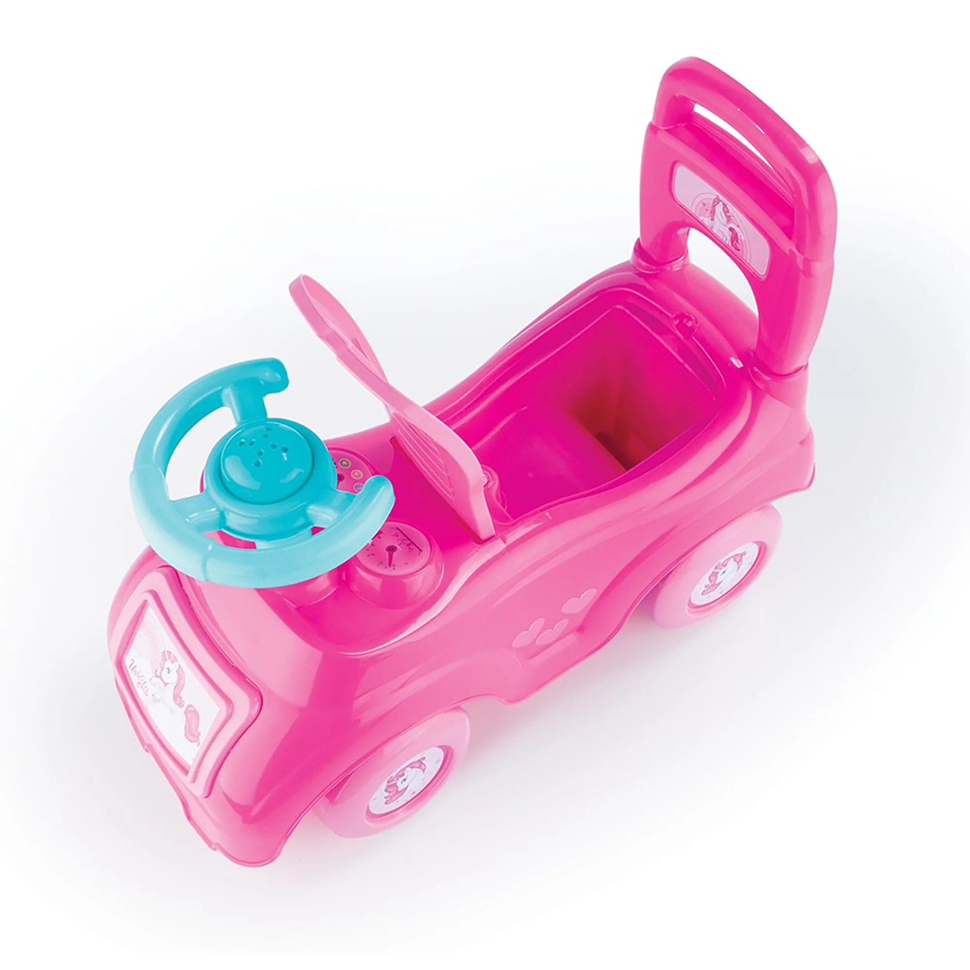 Dolu Toys - Pink Unicorn Sit and Ride - Whimsical Explorer - Image 2