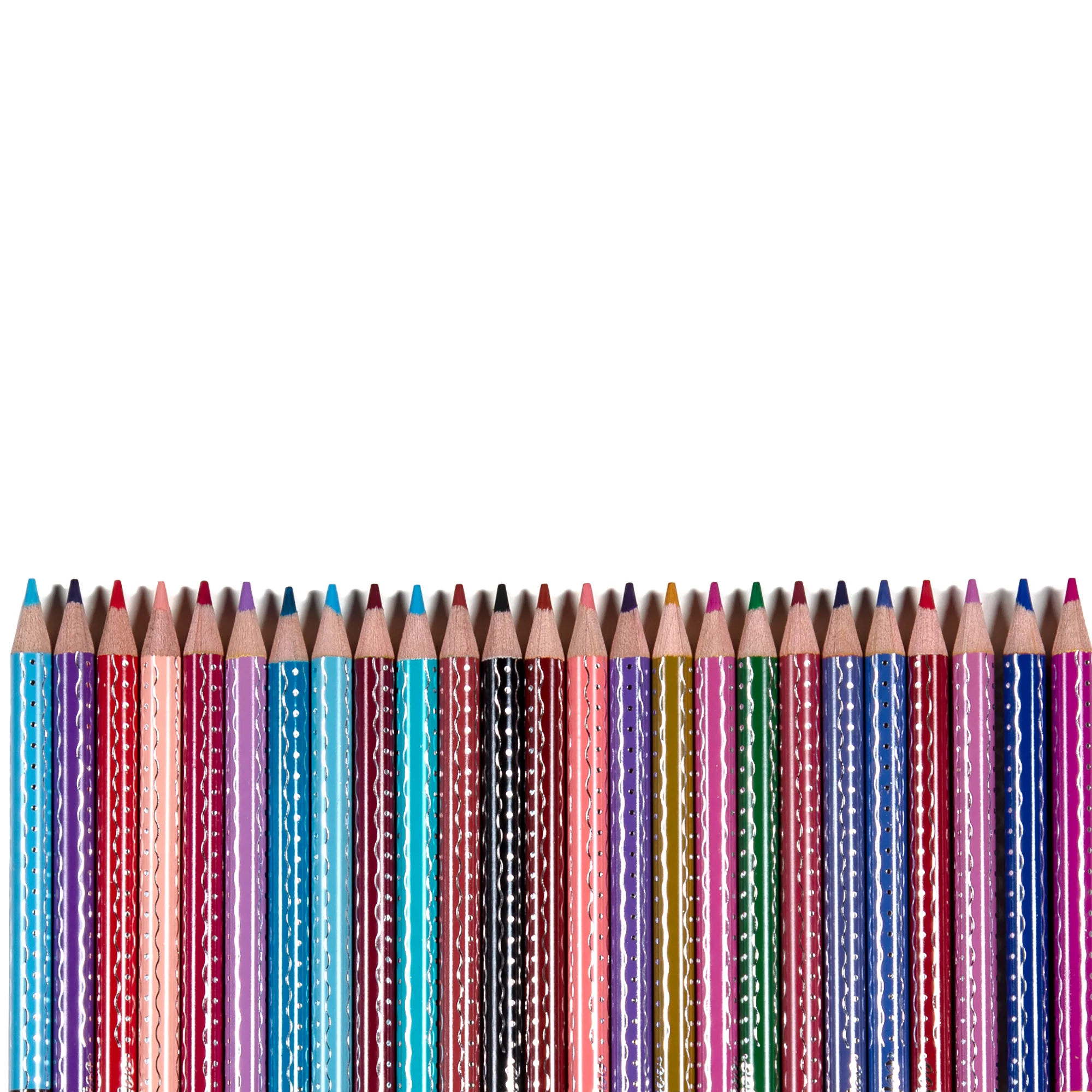 eeBoo Rainbow Collection Double-Sided 25pc Colored Pencils Set - Image 5