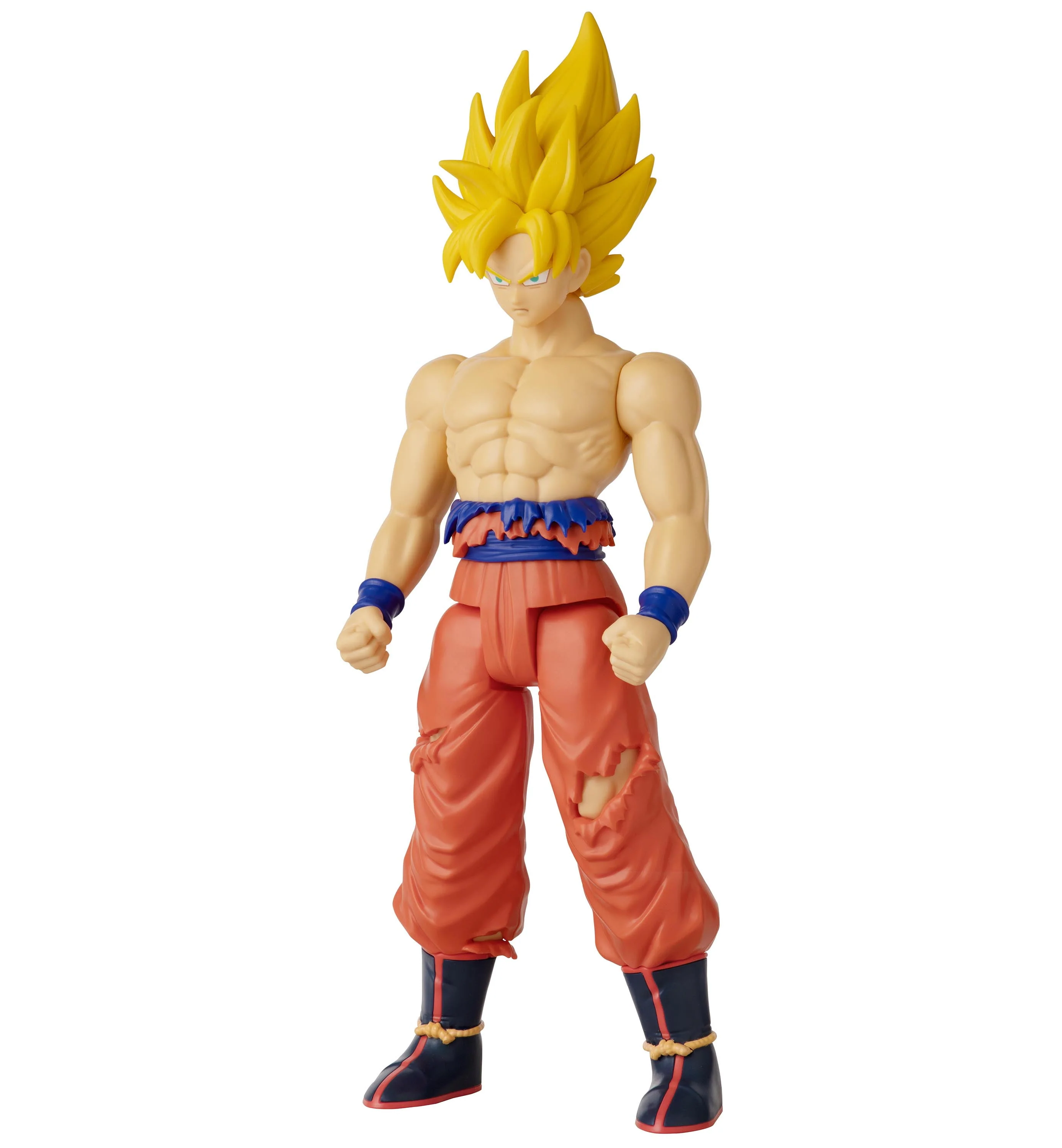 Bandai Dragon Ball 12-inch Scale Action Figure - Super Saiyan Goku Battle Damaged - Image 2