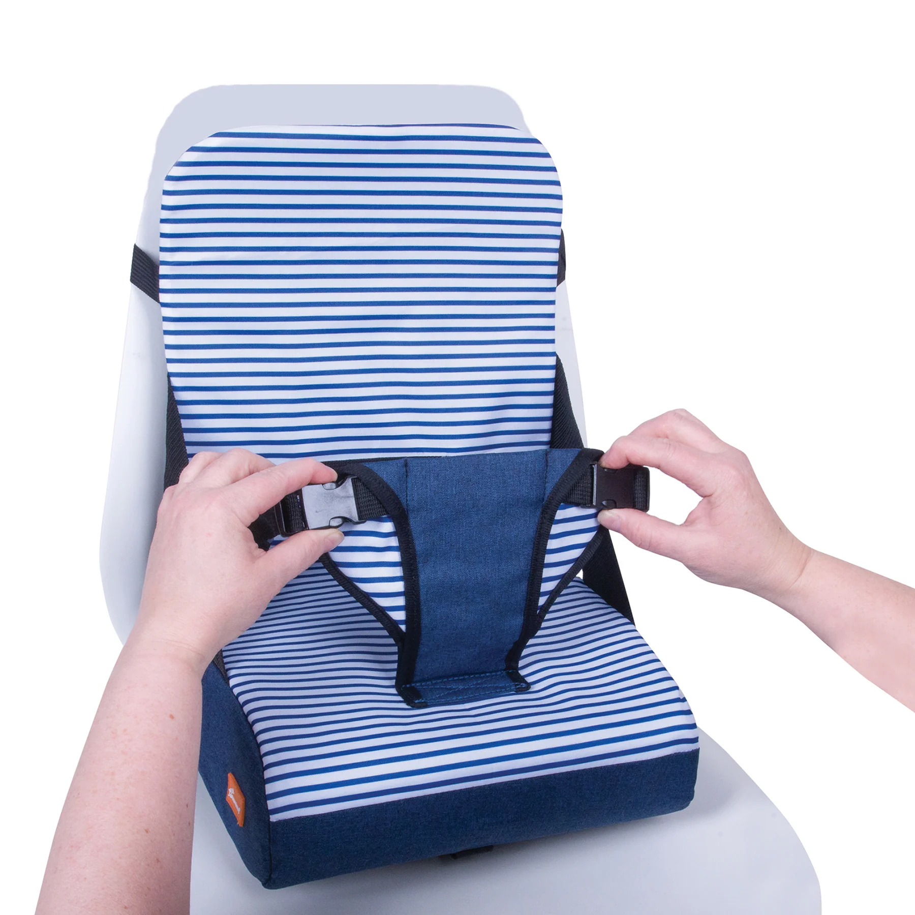 Dreambaby® Grab 'N Go Booster Seat - Navy: Portable Dining Delight - Image 3