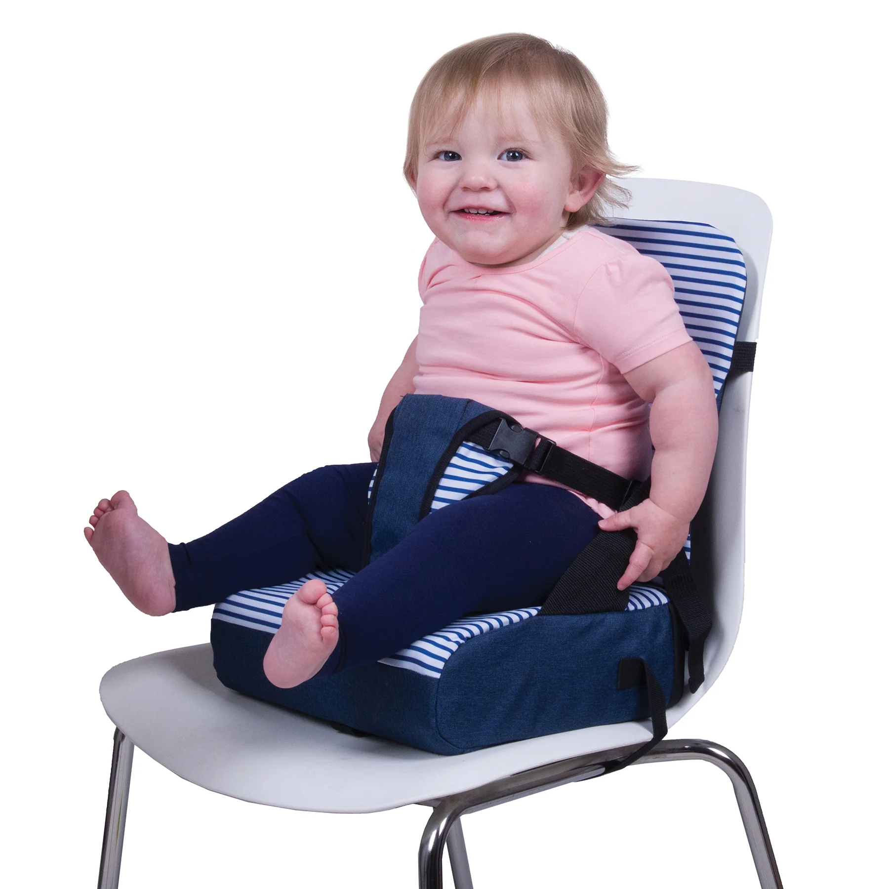 Dreambaby® Grab 'N Go Booster Seat - Navy: Portable Dining Delight - Image 7