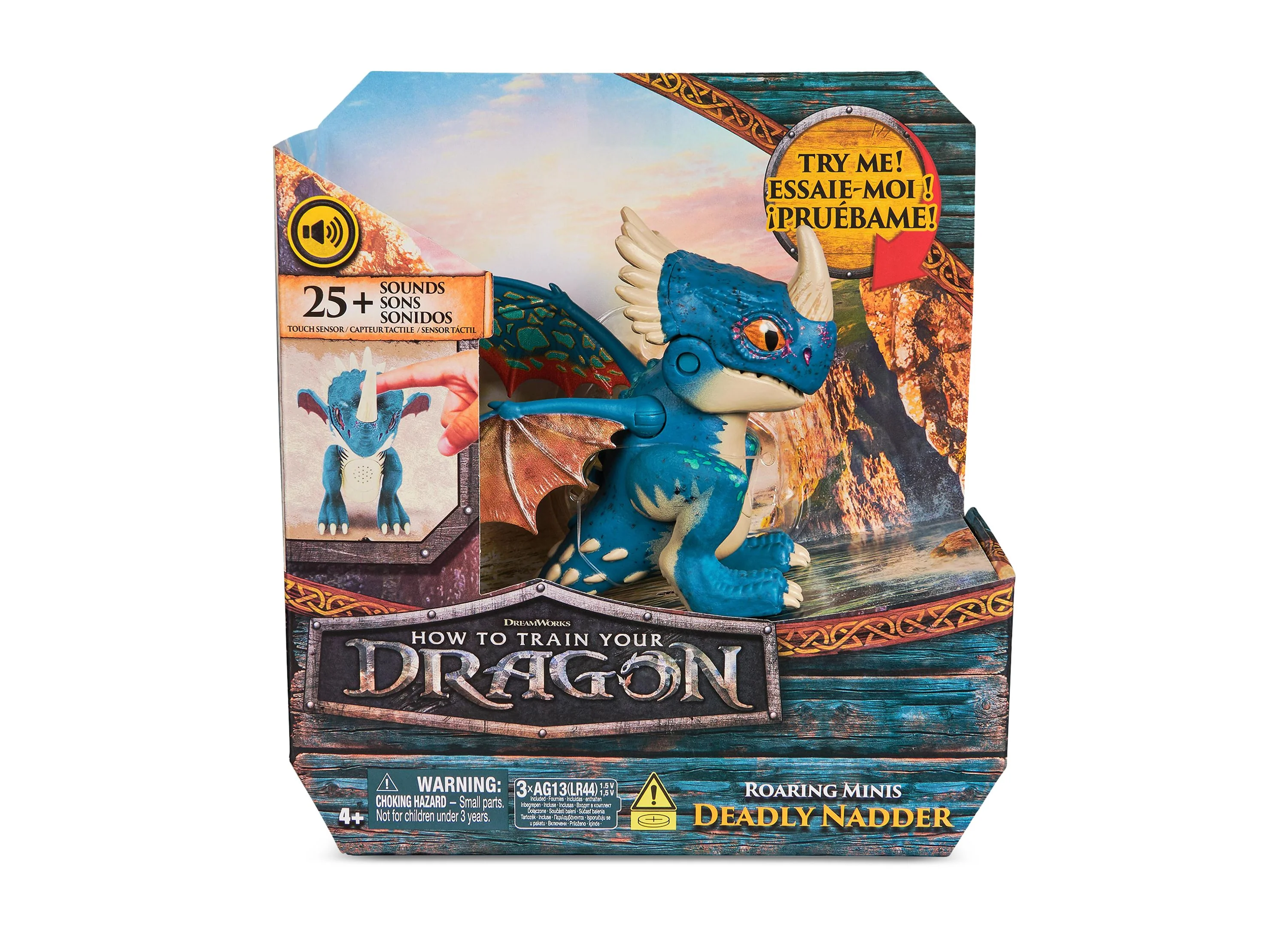 DreamWorks Dragons Roaring Minis Deadly Nadder Action Figure - Image 3