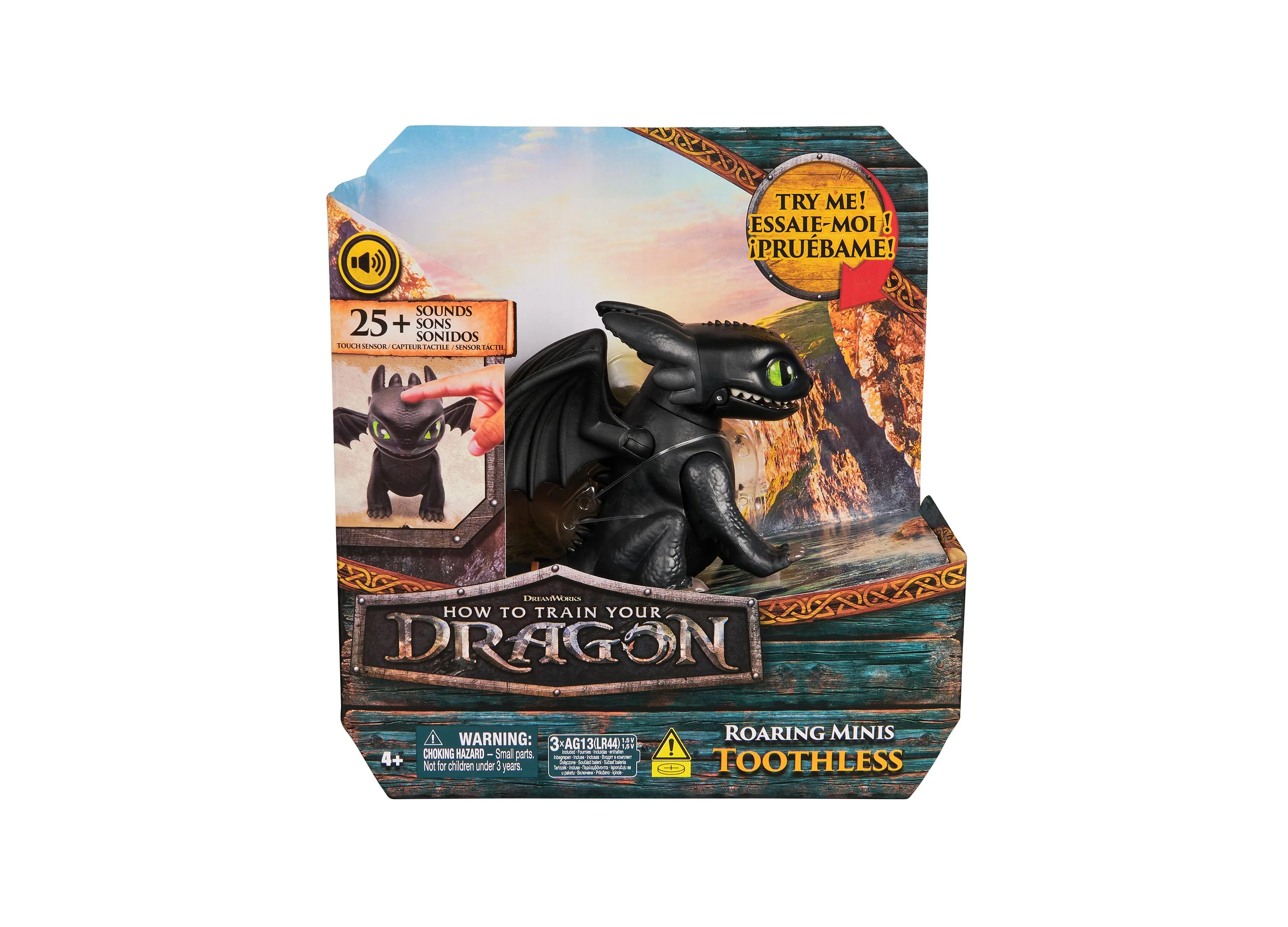 Dreamworks Dragons Roar & React Toothless Mini Dragon Toy - Image 4
