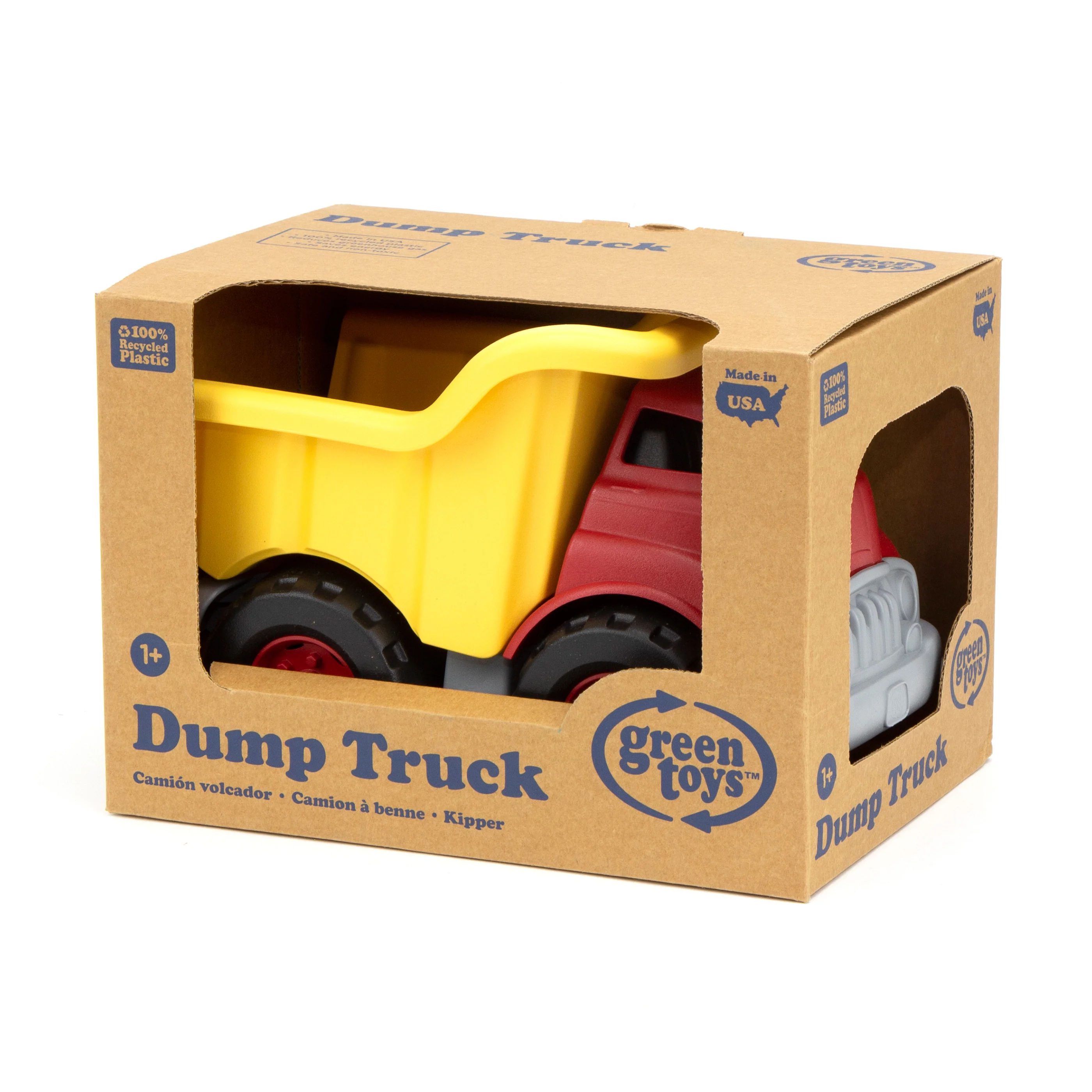 Green Toys Eco-Friendly Recycled Plastic Dump Truck – Multicolor - Image 2