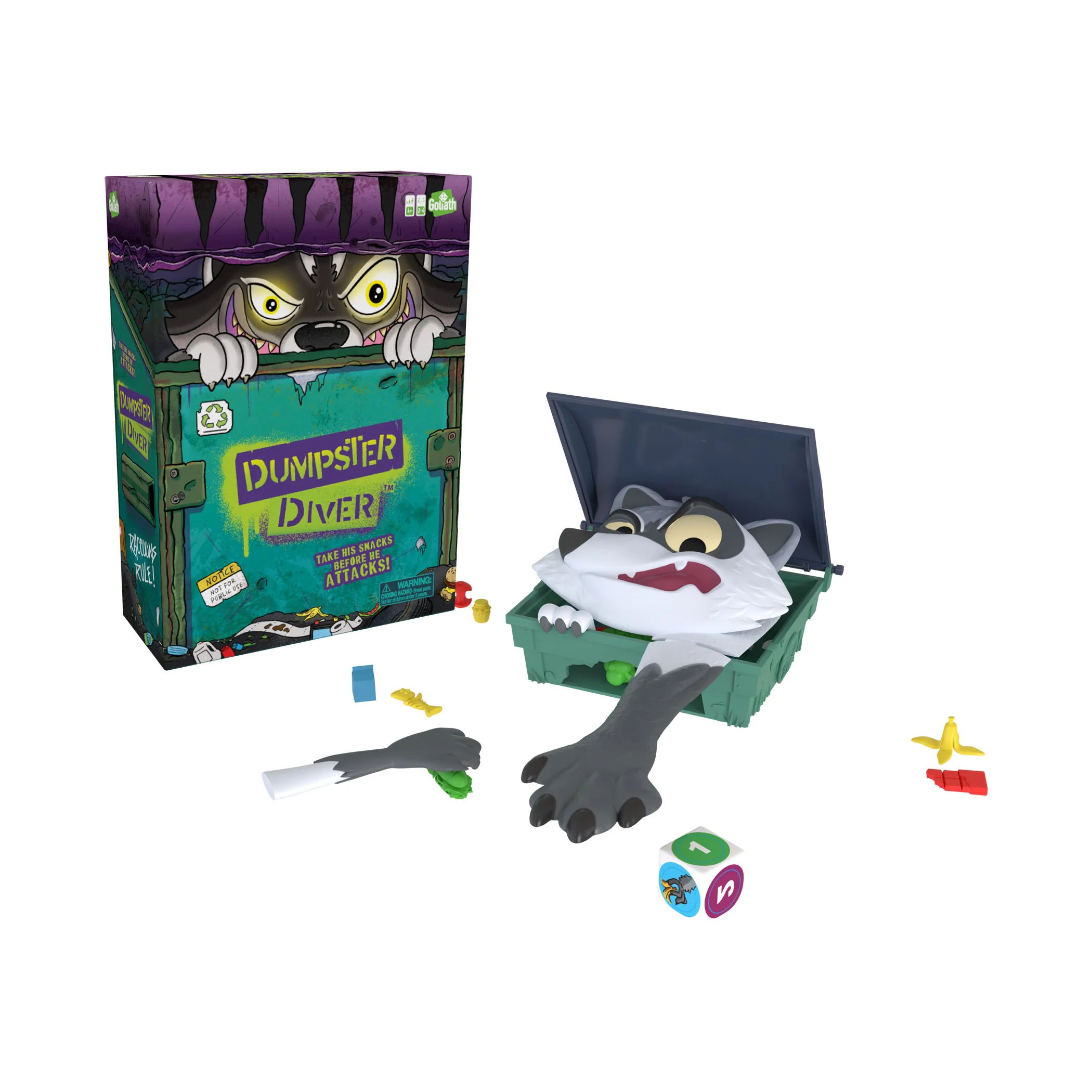 Goliath Dumpster Diver Sneaky Racoon Game - Image 5