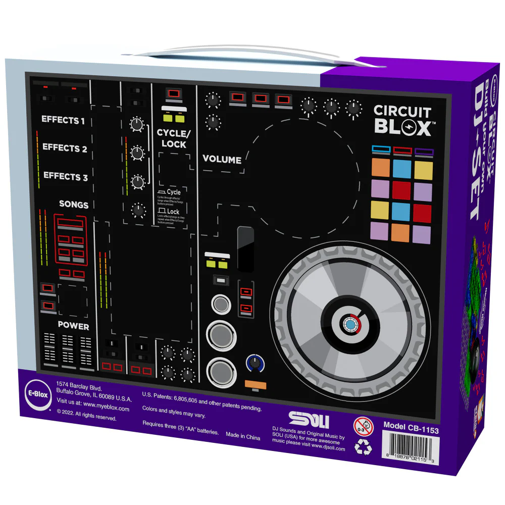 E-Blox Circuit Blox - Build Your Own DJ Set - Educational STEM Toy for Kids 8+ - Image 4