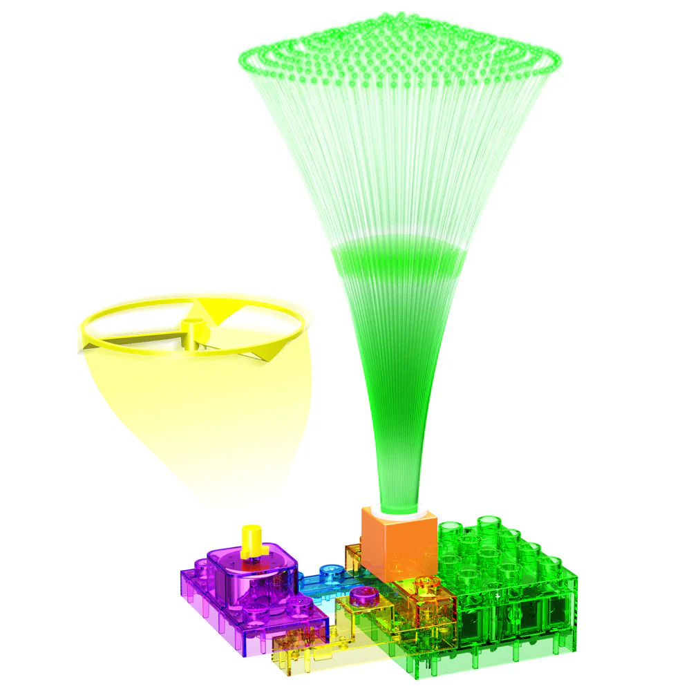 E-Blox Circuit Blox - Build Your Own Flying Saucer - STEM Learning Kit for Kids 8+ - Image 4