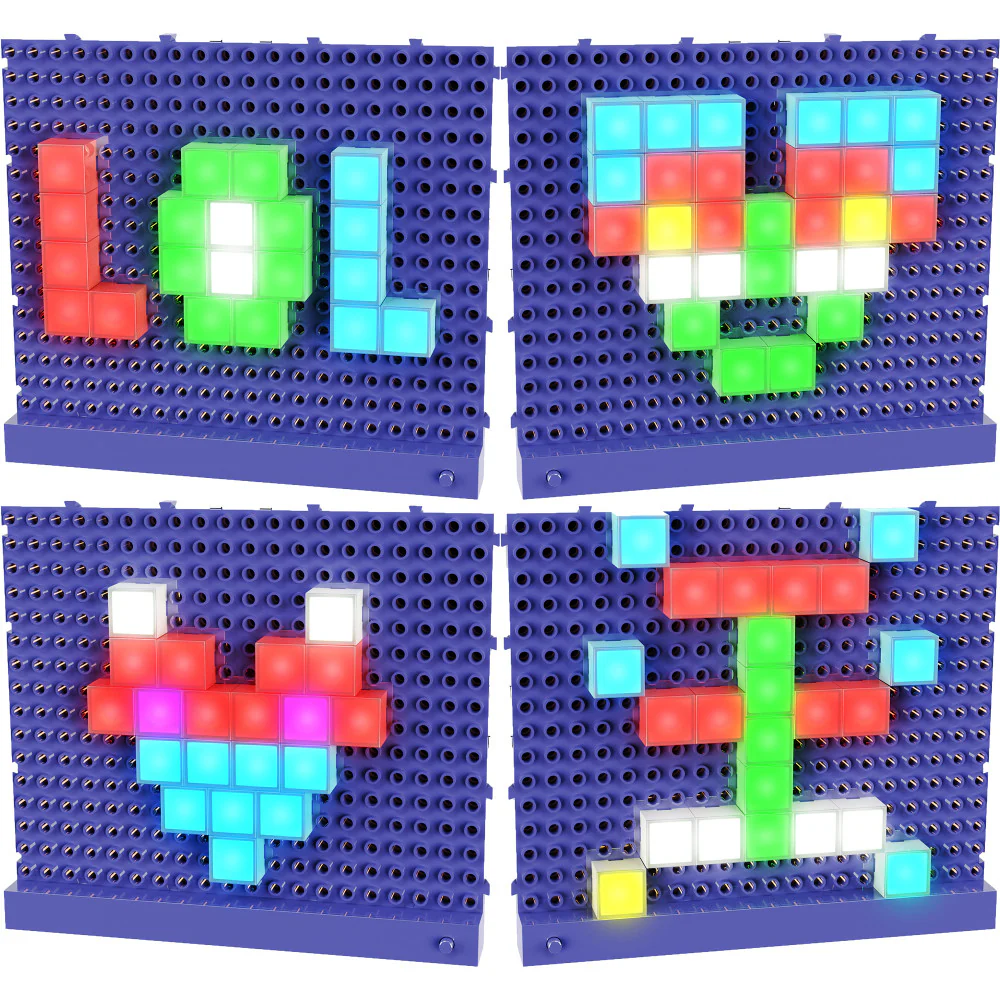 E-Blox Lite Blox - Build Your Own Light-Up Mosaics, 30pcs - Image 6