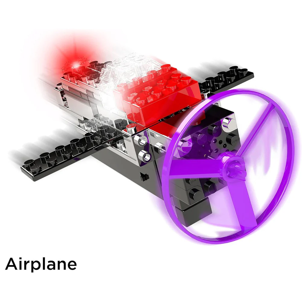 E-Blox Power Blox Light 'N Flight 5-in-1 Building Set - 58pcs, for Kids Ages 8+ - Image 6