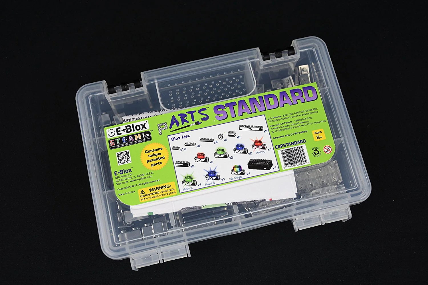 E-blox Power Blox Standard Set - LED Building Blocks for STEAM Learning - Image 2