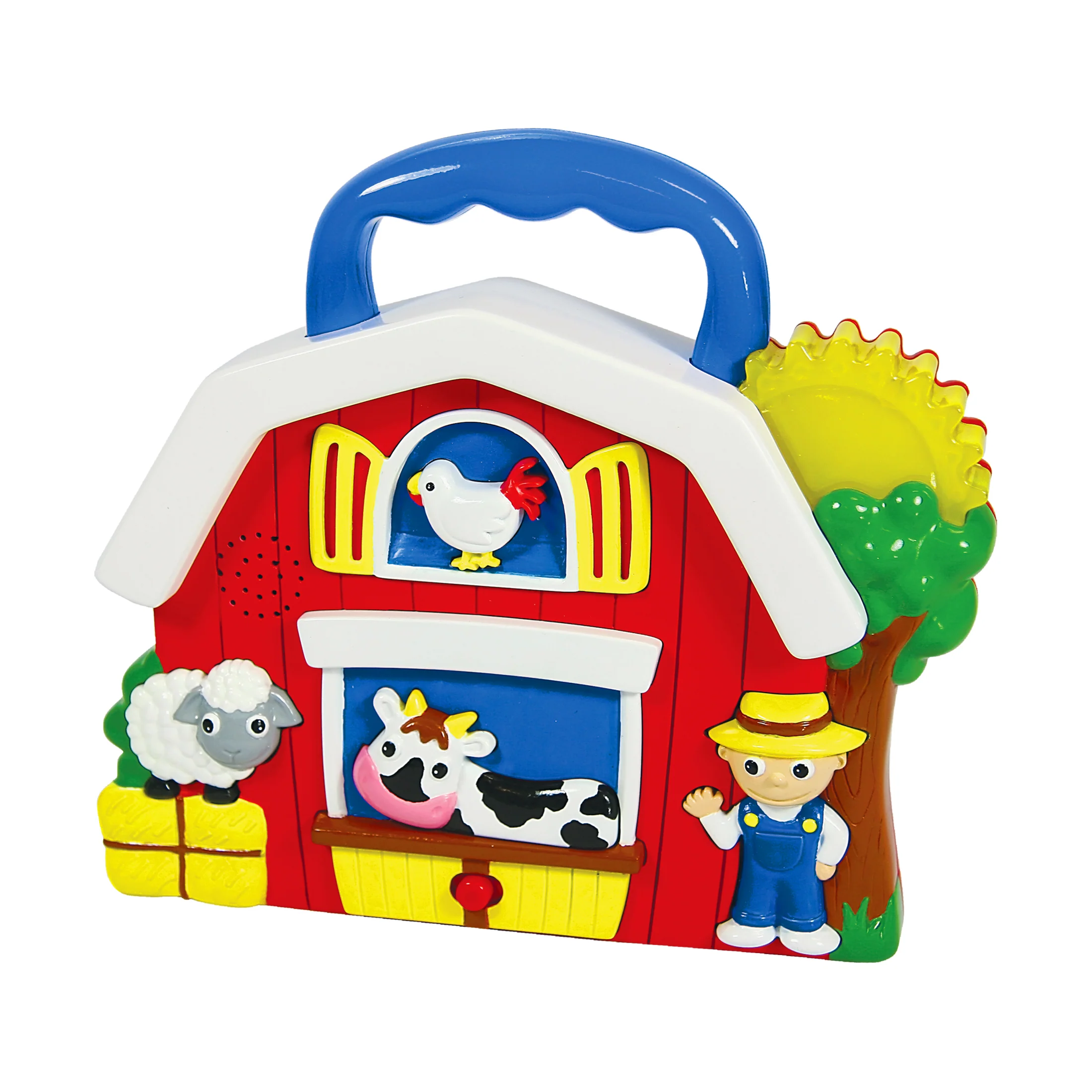 Early Learning - Old MacDonald's Farm Interactive Toy Barn - Image 2