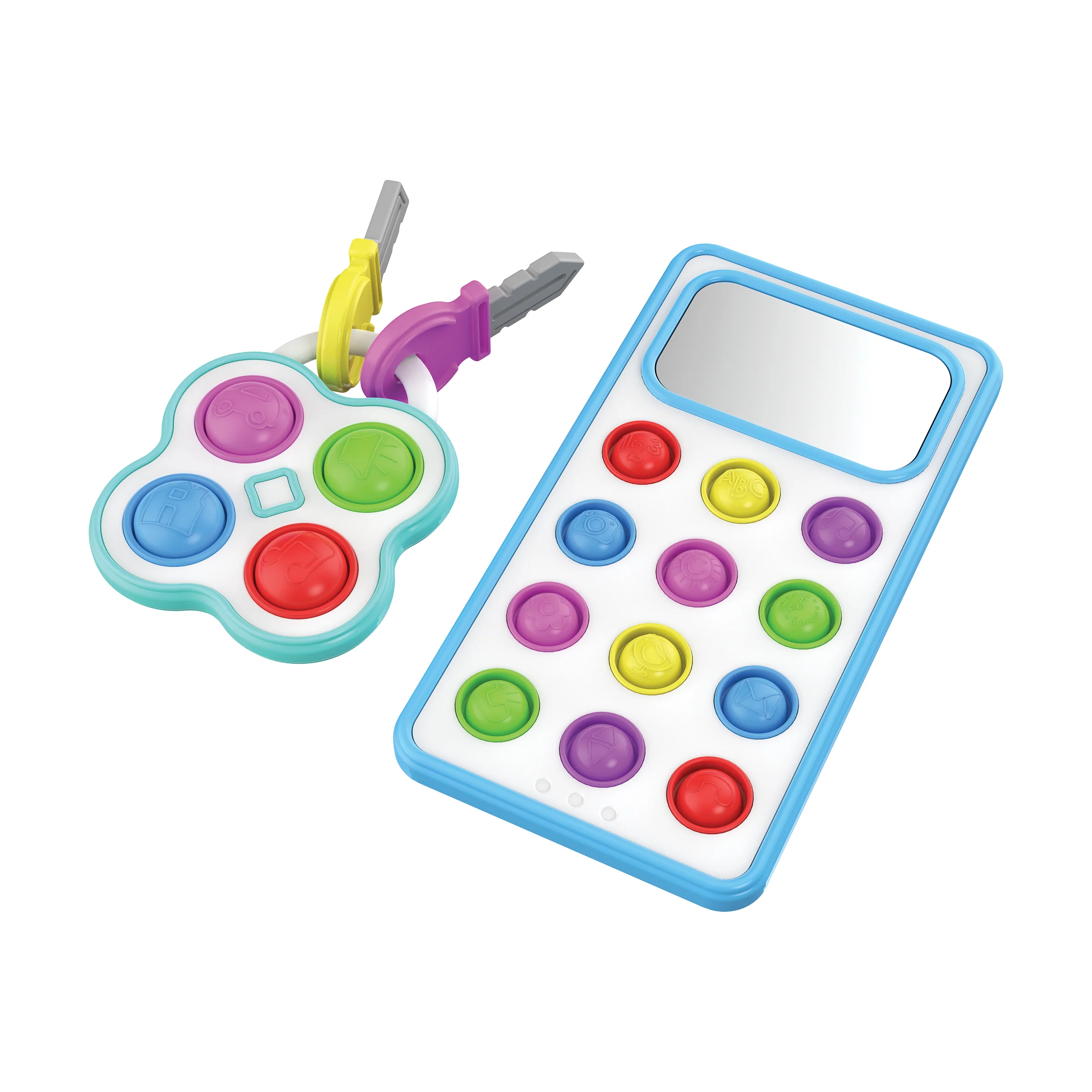 Early Learning Pop & Discover Phone and Keys Activity Set - Image 2