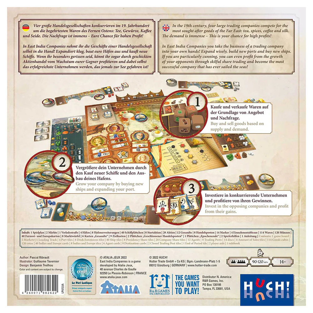 East India Companies Deluxe Edition Strategy Board Game - Image 3