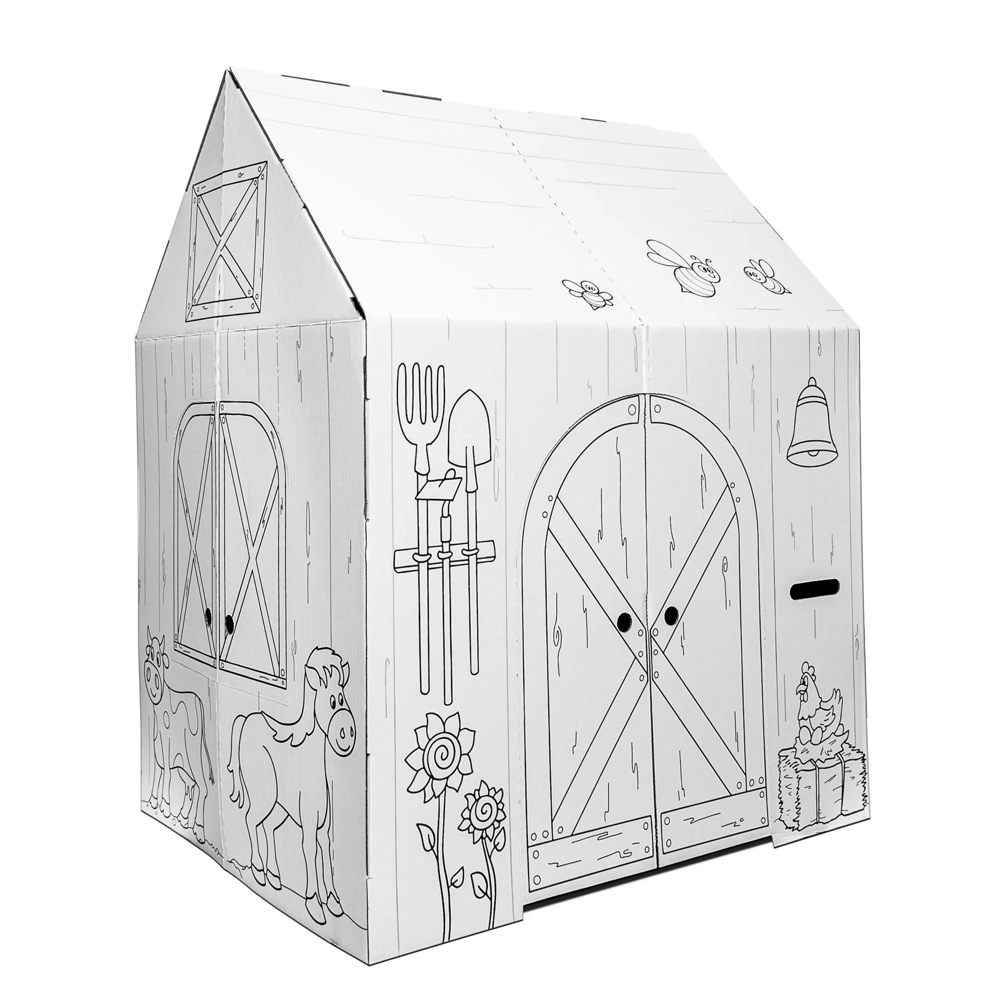 Easy Playhouse Barn – Creative Indoor and Outdoor Fun - Image 2
