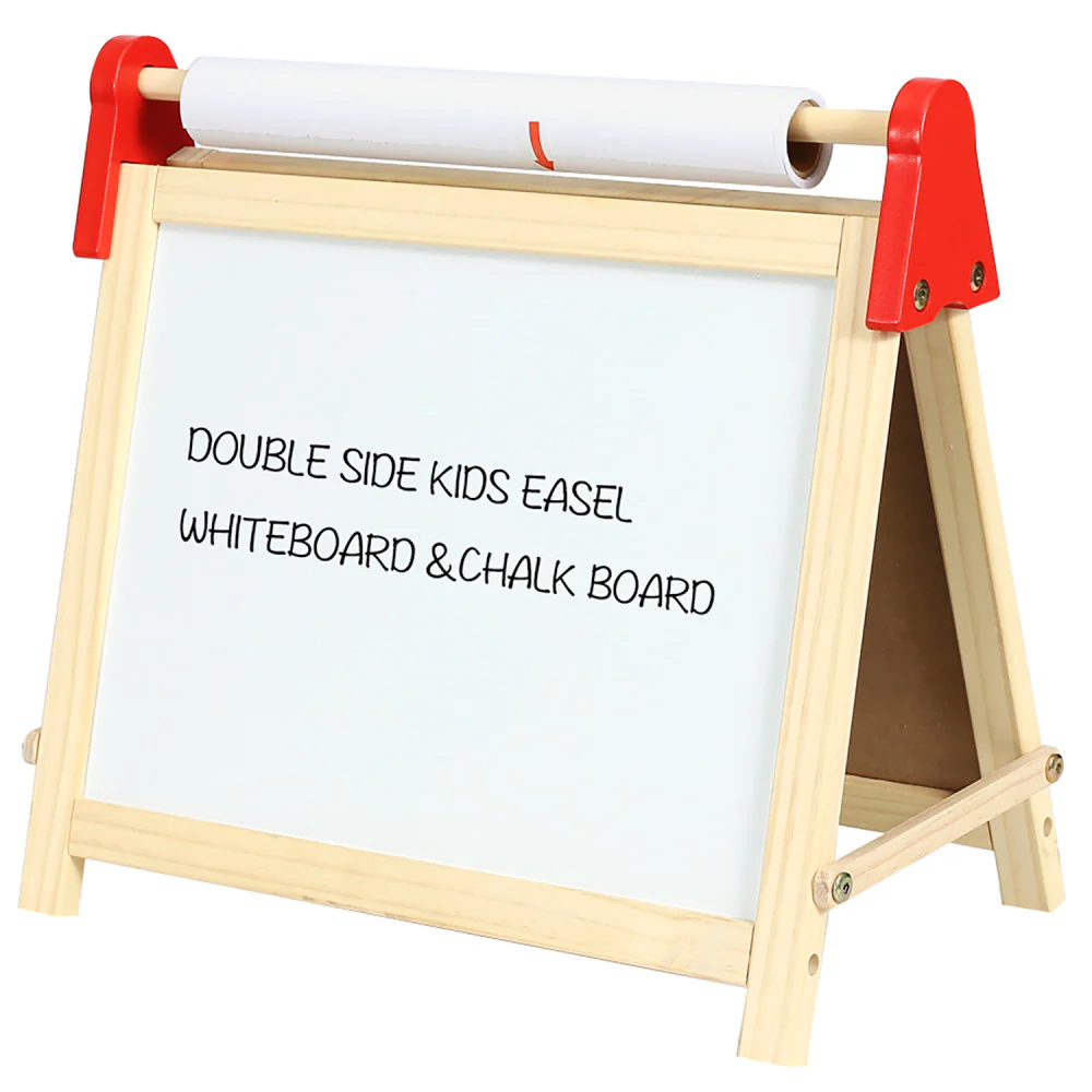 Easy Playhouse Creative Explorer Wooden Table Top Easel for Kids, Age 3+ - Image 2