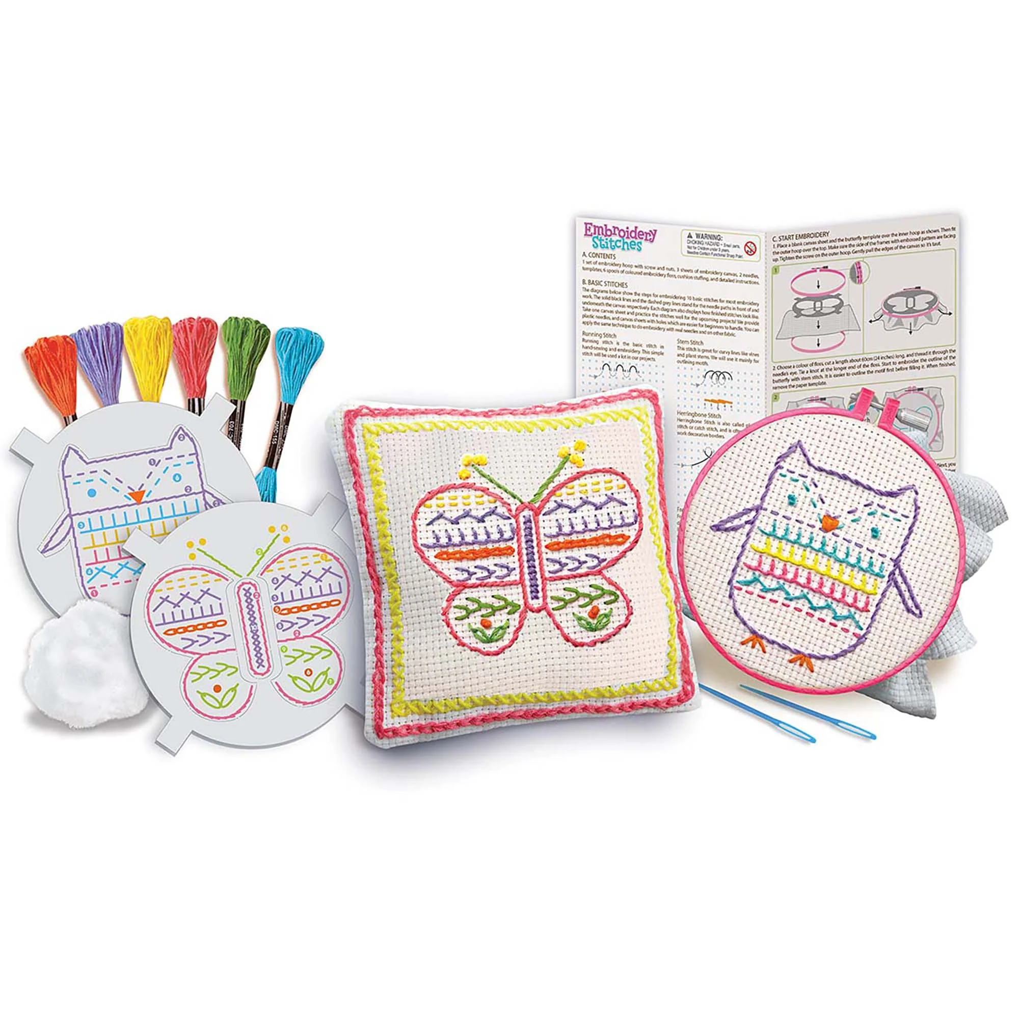 Easy-To-Do Embroidery Stitches Beginner's Kit - Image 3