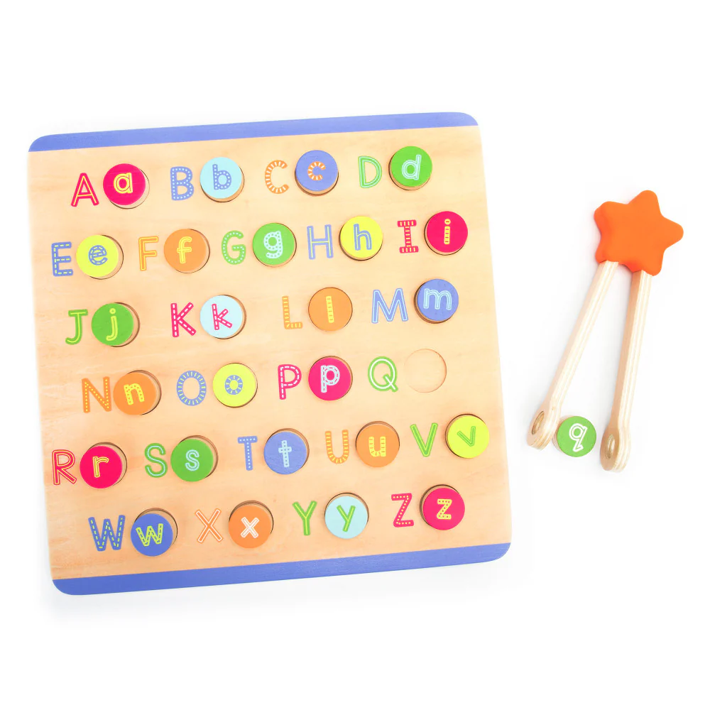 Educational Insights ABCs & Letter Sounds 26-Piece Wooden Puzzle - Image 2