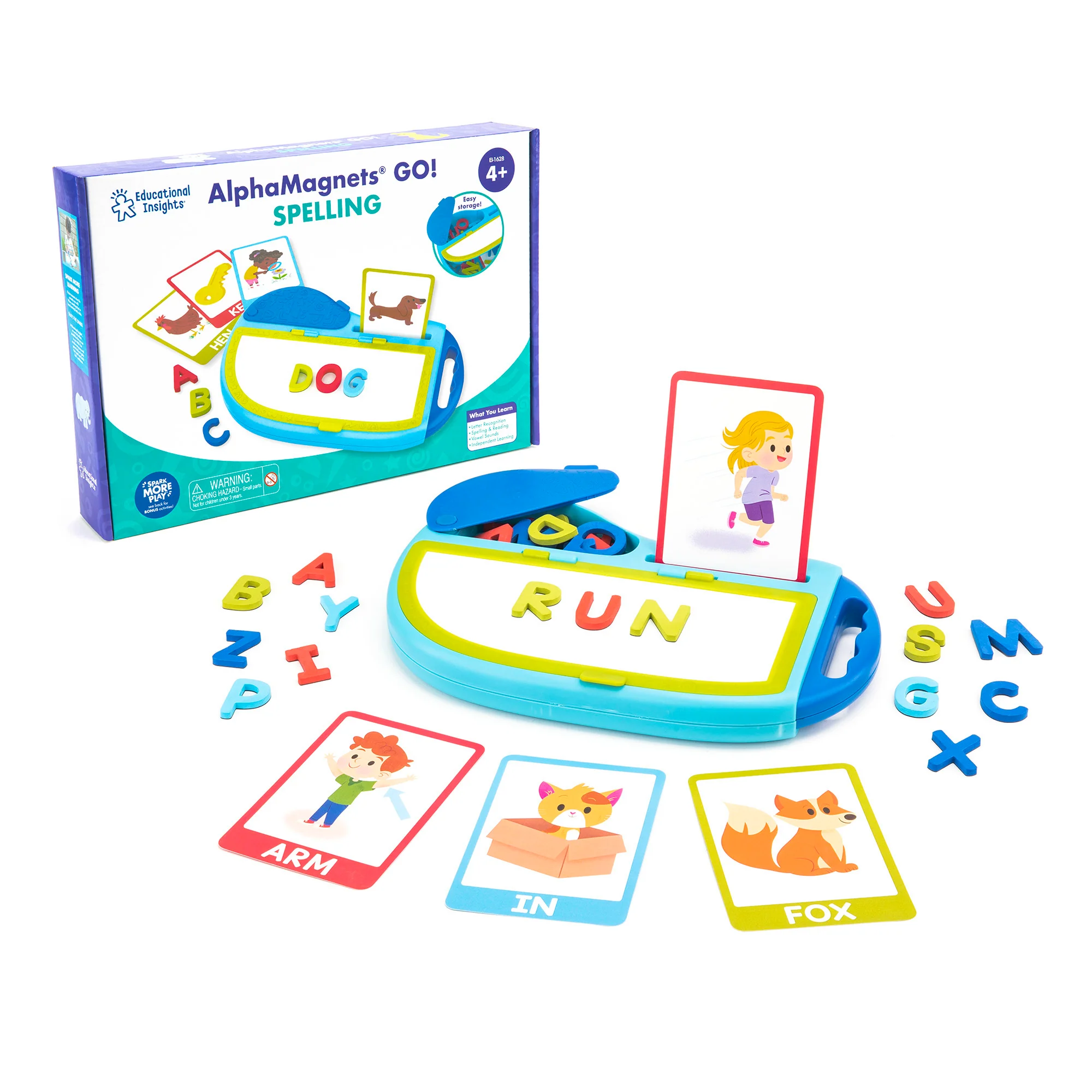 Educational Insights AlphaMagnets GO! Spelling