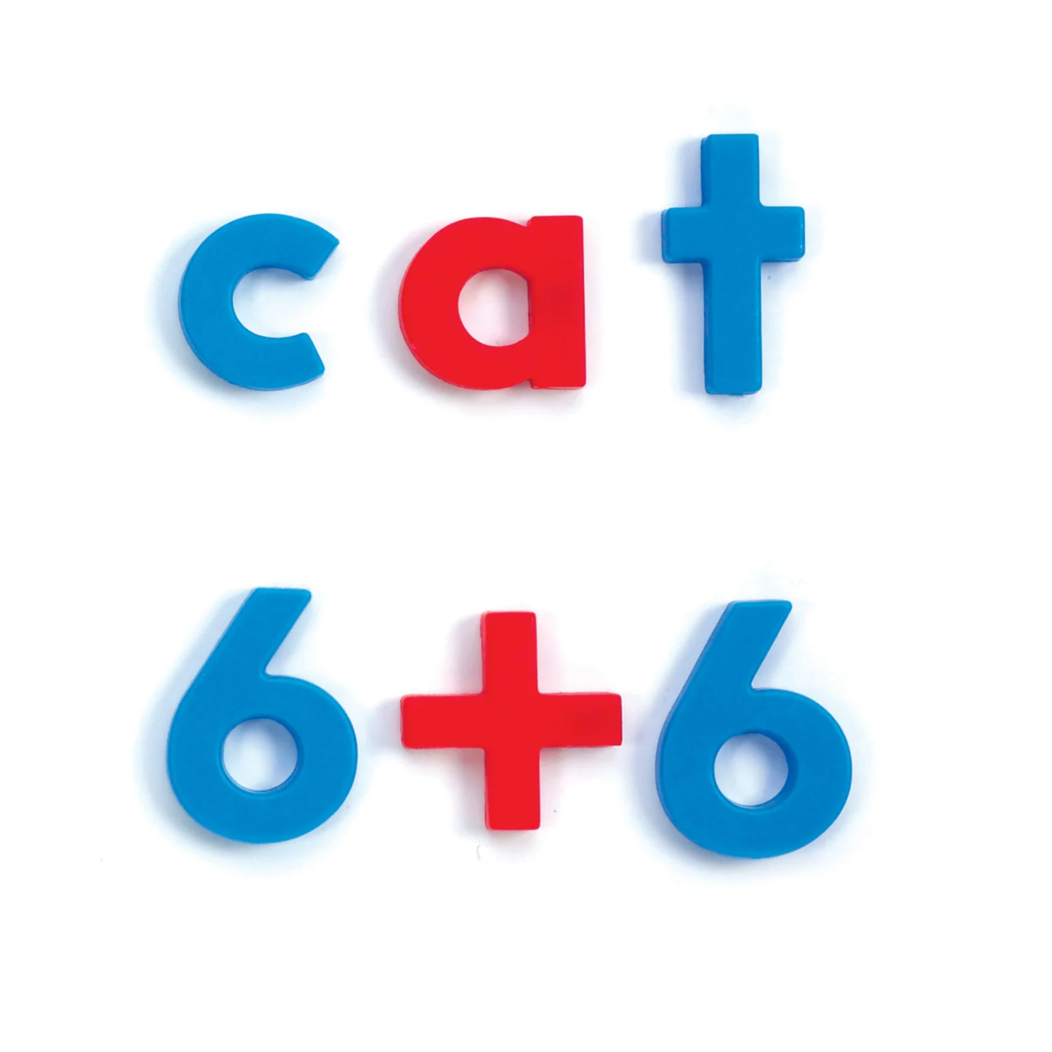 Educational Insights AlphaMagnets & MathMagnets - Color-Coded Set - 214 Pieces - Image 2