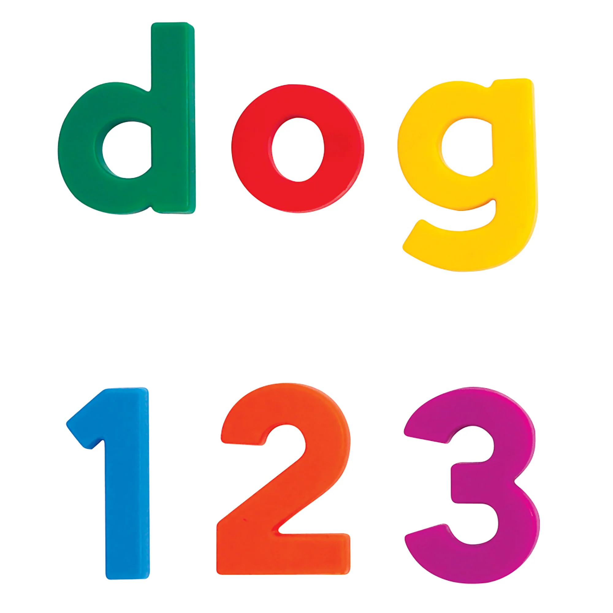 Educational Insights AlphaMagnets & MathMagnets - Multi-Colored - 126 Pieces - Image 2