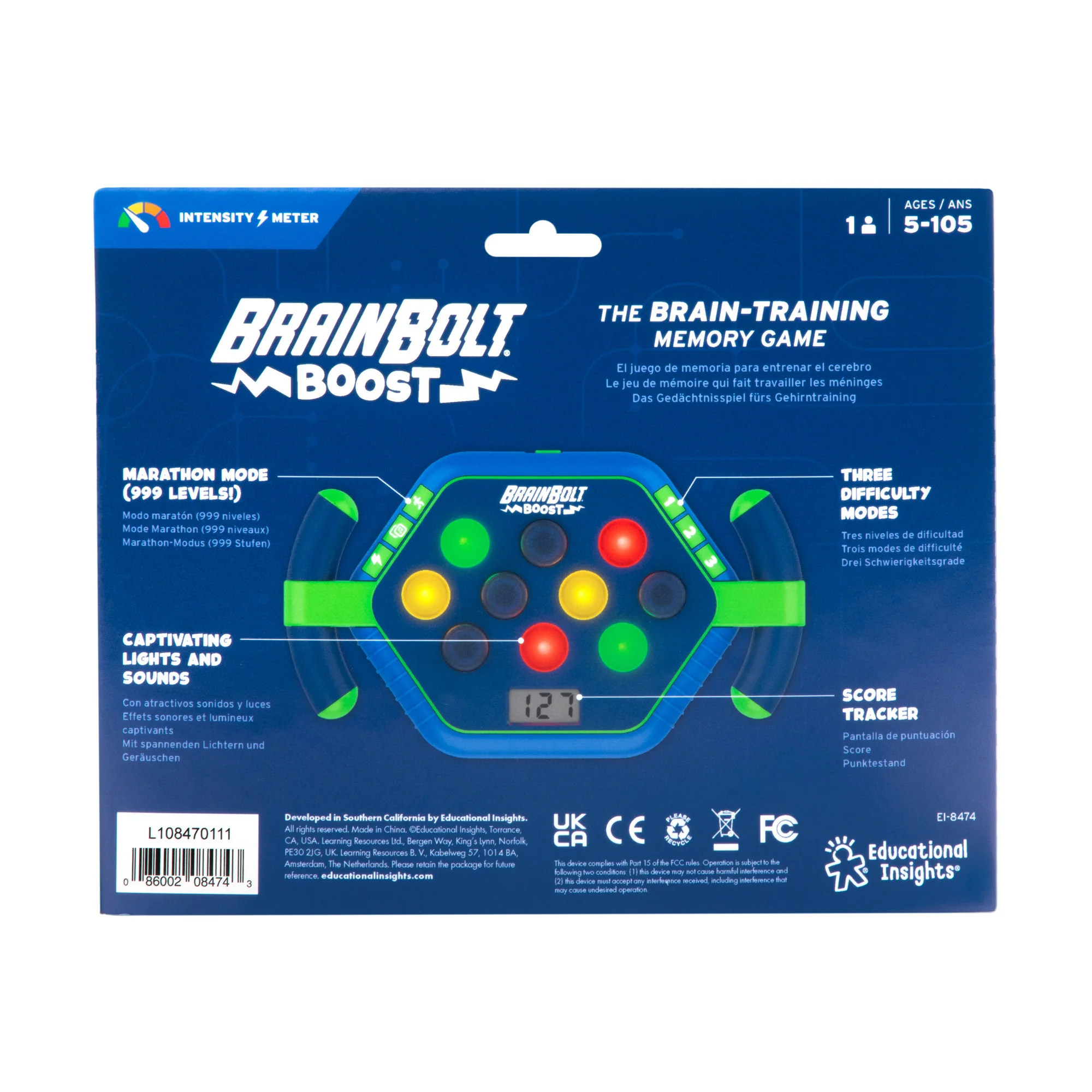 Educational Insights BrainBolt Boost Interactive Memory Game - Image 3