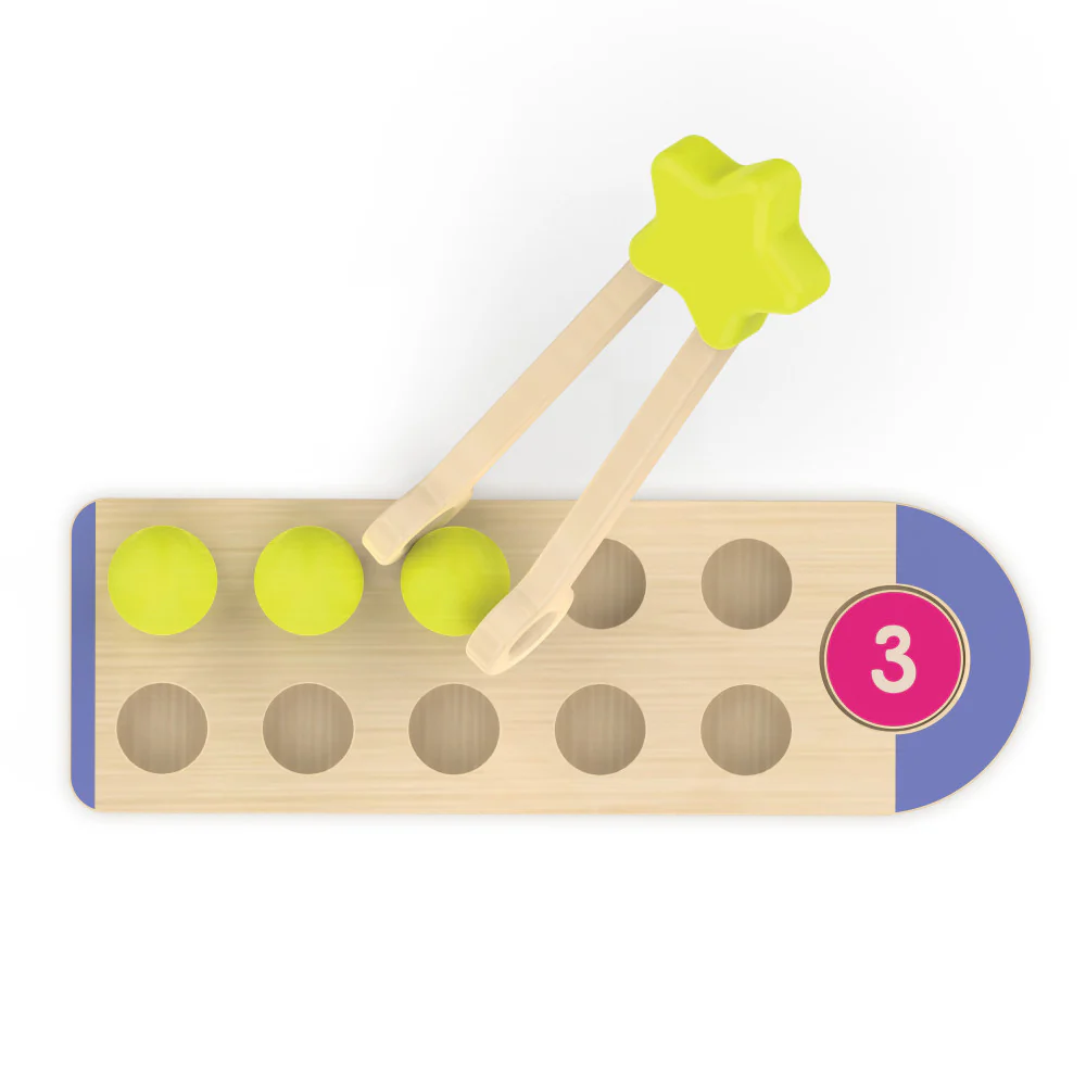 Educational Insights Count & Match Numbers 1-10 Wooden Set - Math Discovery - Image 7