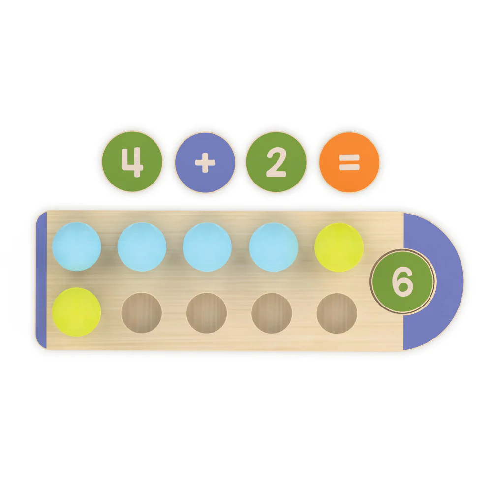 Educational Insights Count & Match Numbers 1-10 Wooden Set - Math Discovery - Image 8