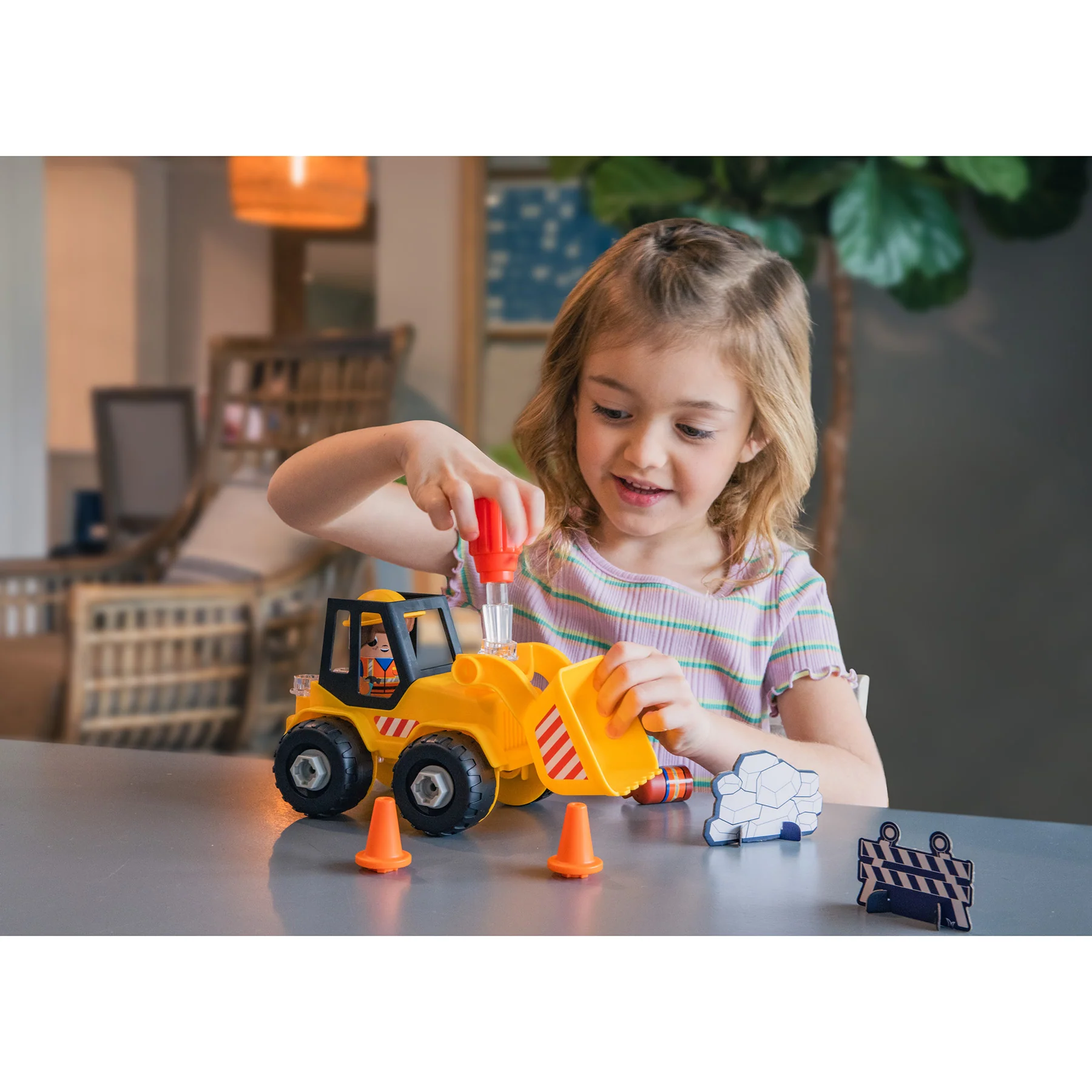 Educational Insights Design & Drill Bolt Buddies Bulldozer - Interactive Construction Toy - Image 5