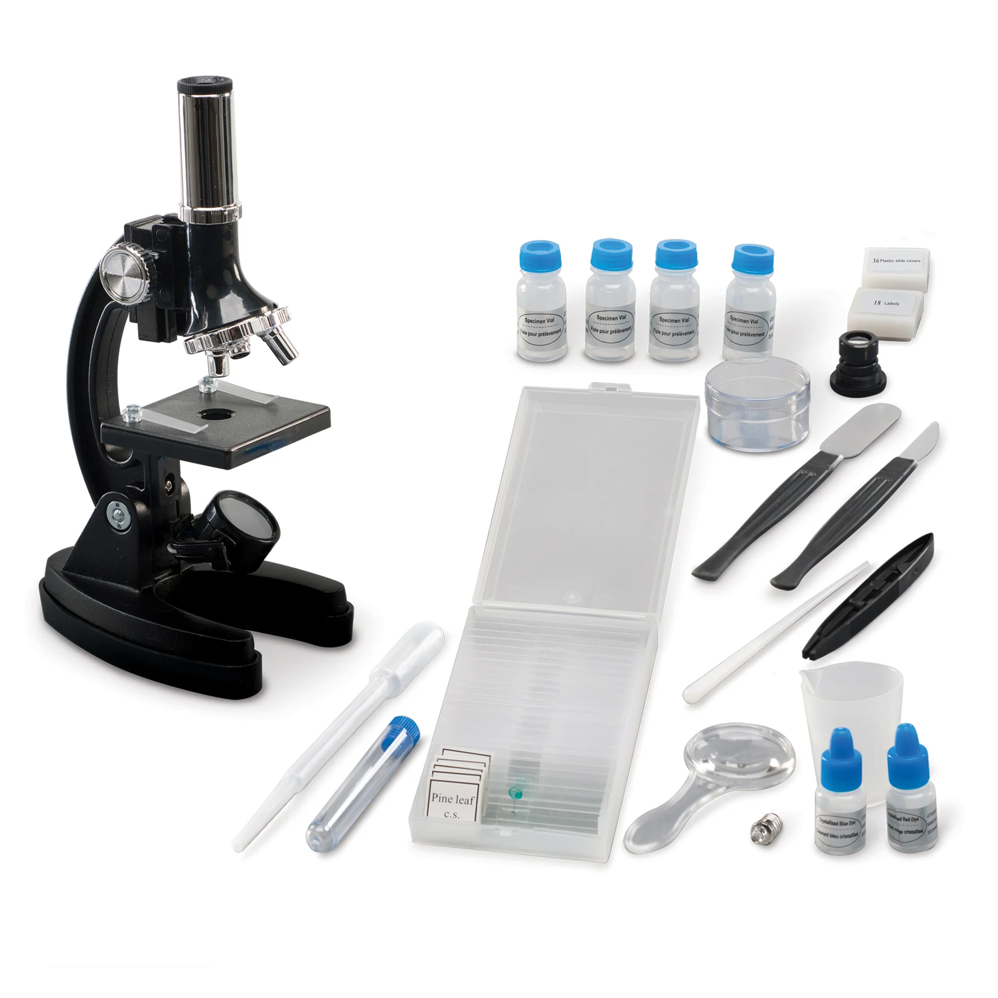 Educational Insights GeoSafari MicroPro 95-Piece Microscope Set - Image 2