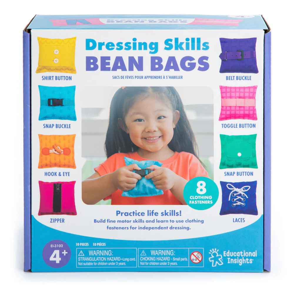 Educational Insights Learn to Dress Myself Bean Bags - Interactive Dressing Skills Toy - Image 2