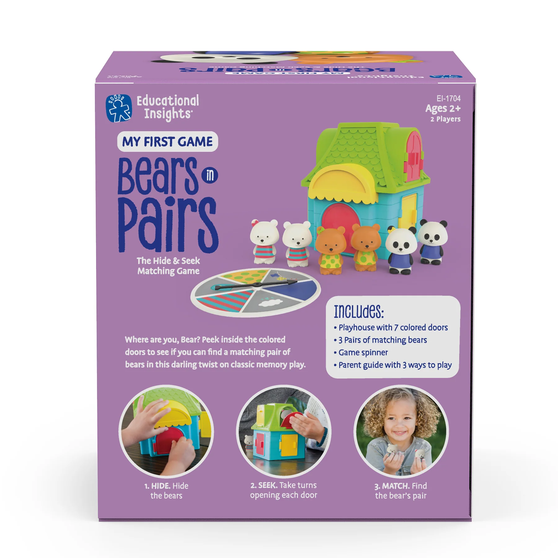 Educational Insights My First Game: Bears in Pairs - Memory Match Fun - Image 3