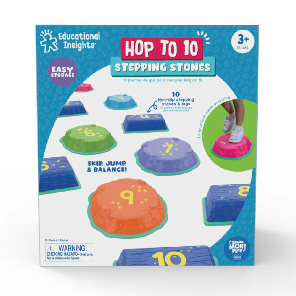 Educational Insights Nature Numbers 1-10 Active Learning Stones