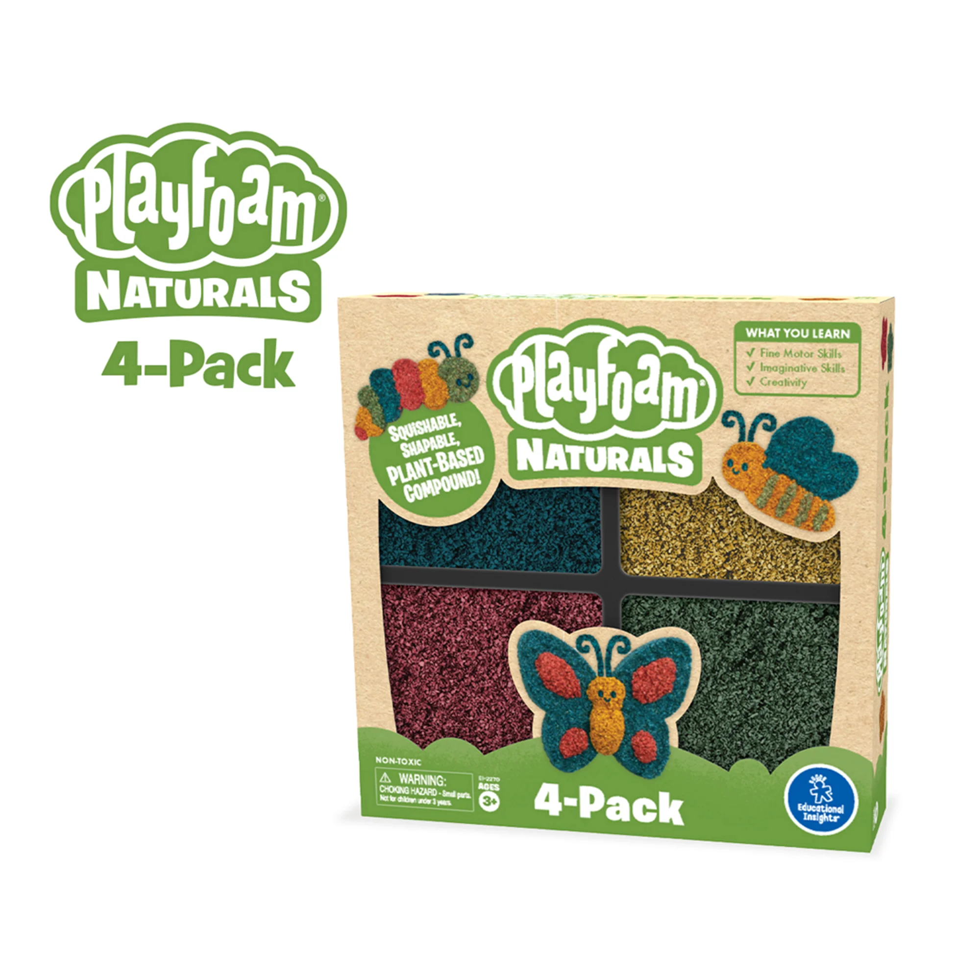 Educational Insights Playfoam® Naturals 4-Pack - Image 2