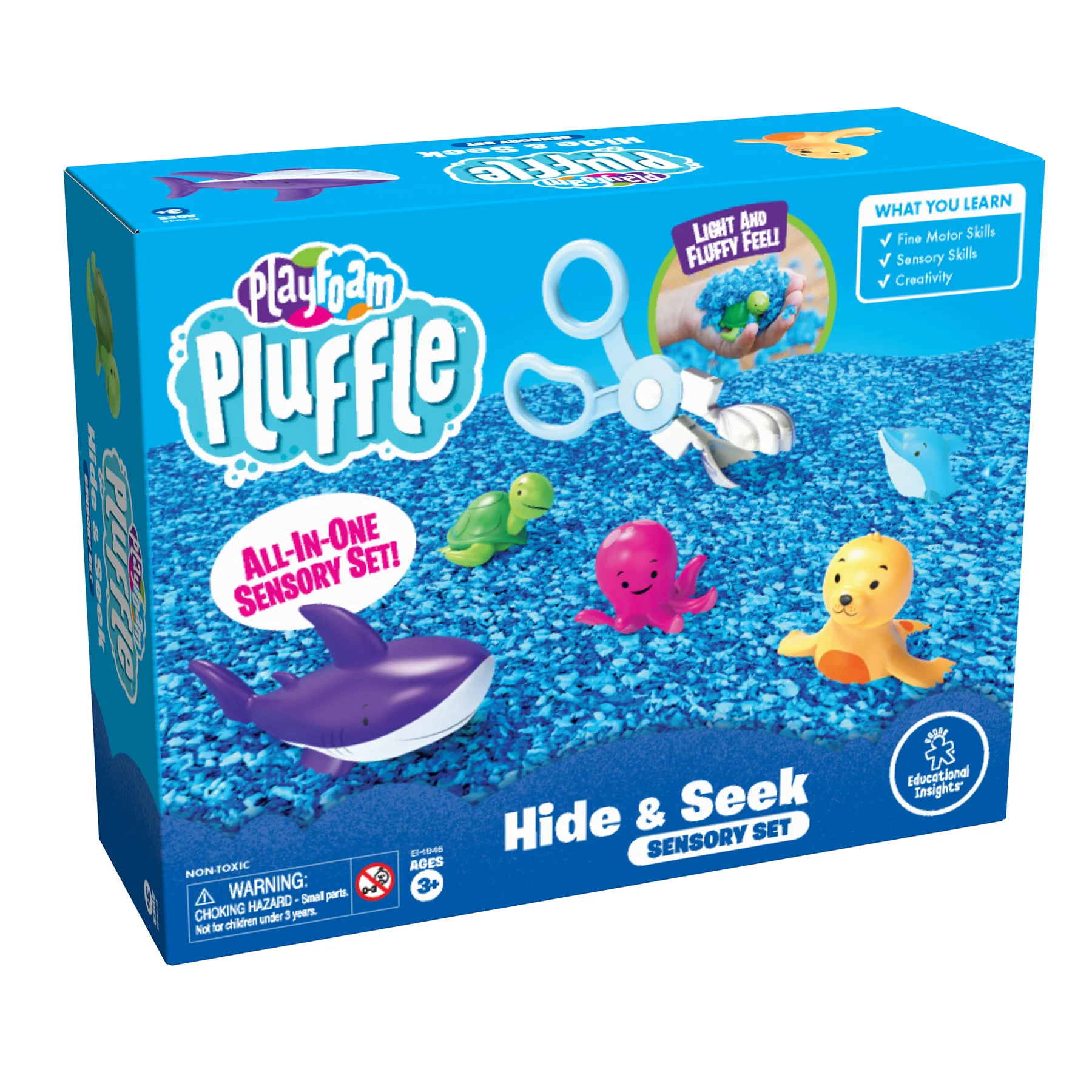 Educational Insights Playfoam® Pluffle Hide & Seek Sensory Set - Image 2
