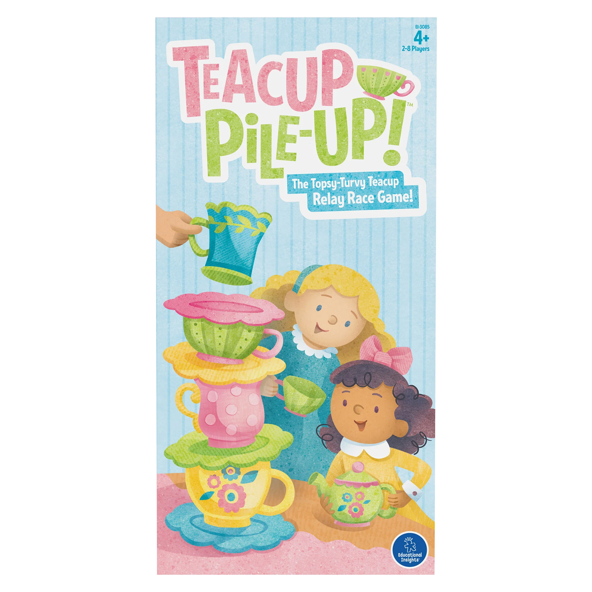 Educational Insights Teacup Pile-Up! Relay Race Game - Image 2