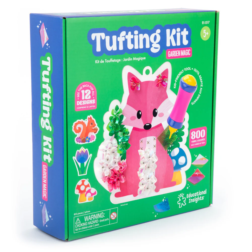 Educational Insights Tufting Crafts Kit - Textured Art Creations - Image 3
