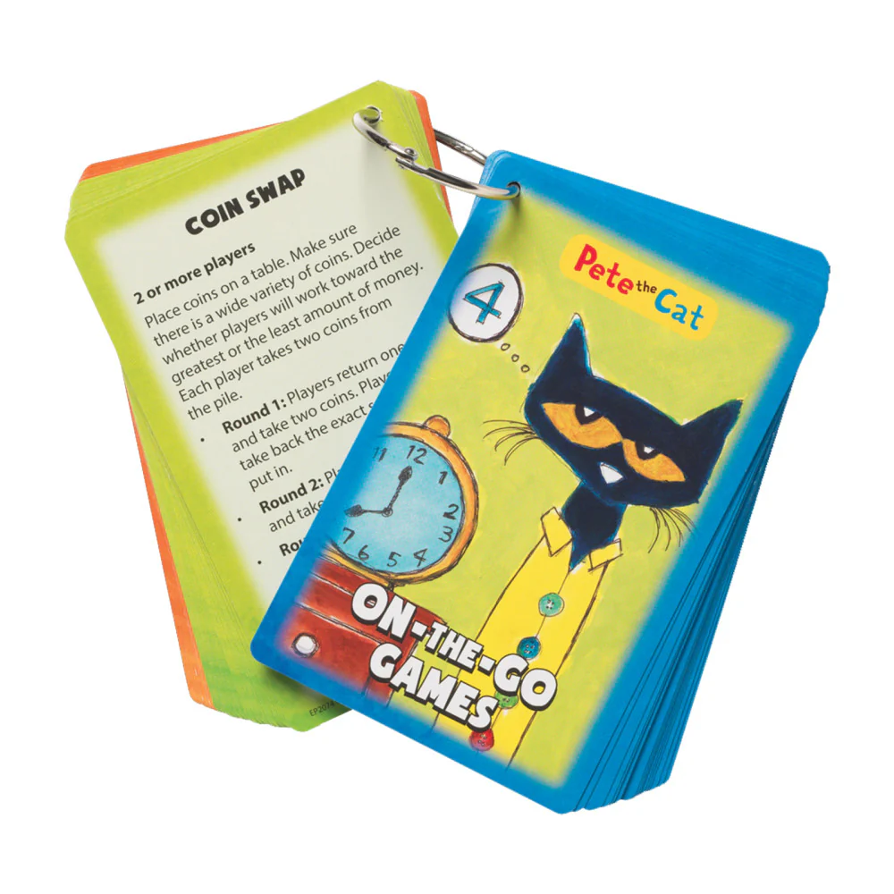 Pete the Cat On-the-Go Games Card Set by Edupress - Image 2