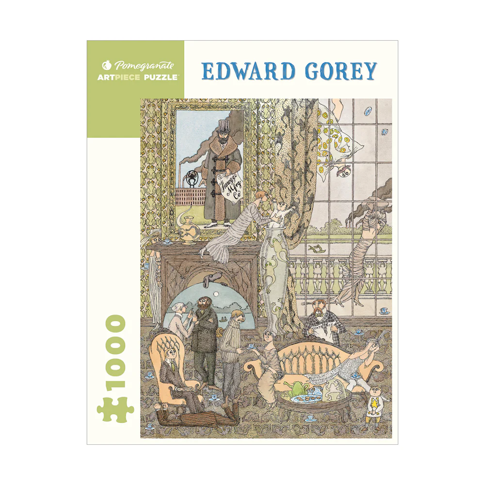 Pomegranate Edward Gorey Frawgge Manufacturing Co. 1000 Piece Puzzle