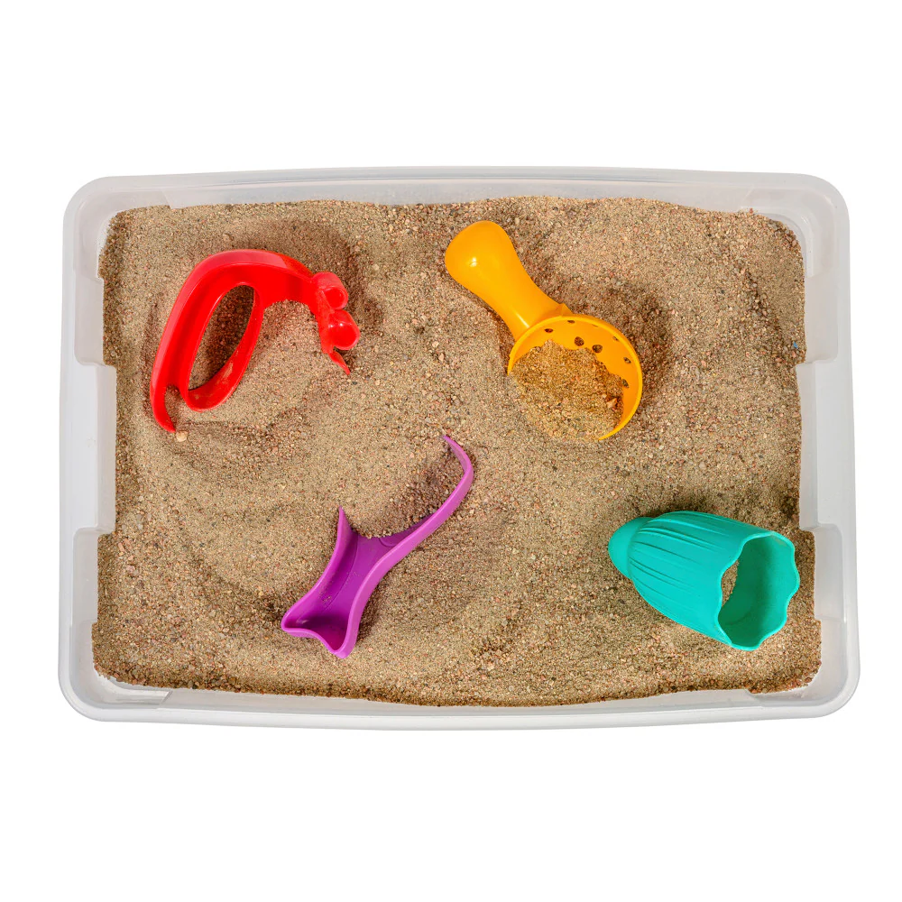 edxeducation iSense Sensory Scoops - 12-Piece Set - Multi-Color - Image 3