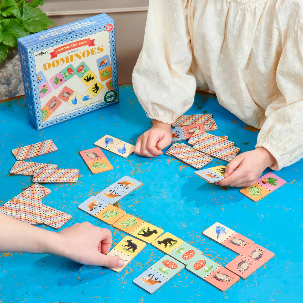 eeBoo Busy Woods Dominoes Set for Kids - Image 5