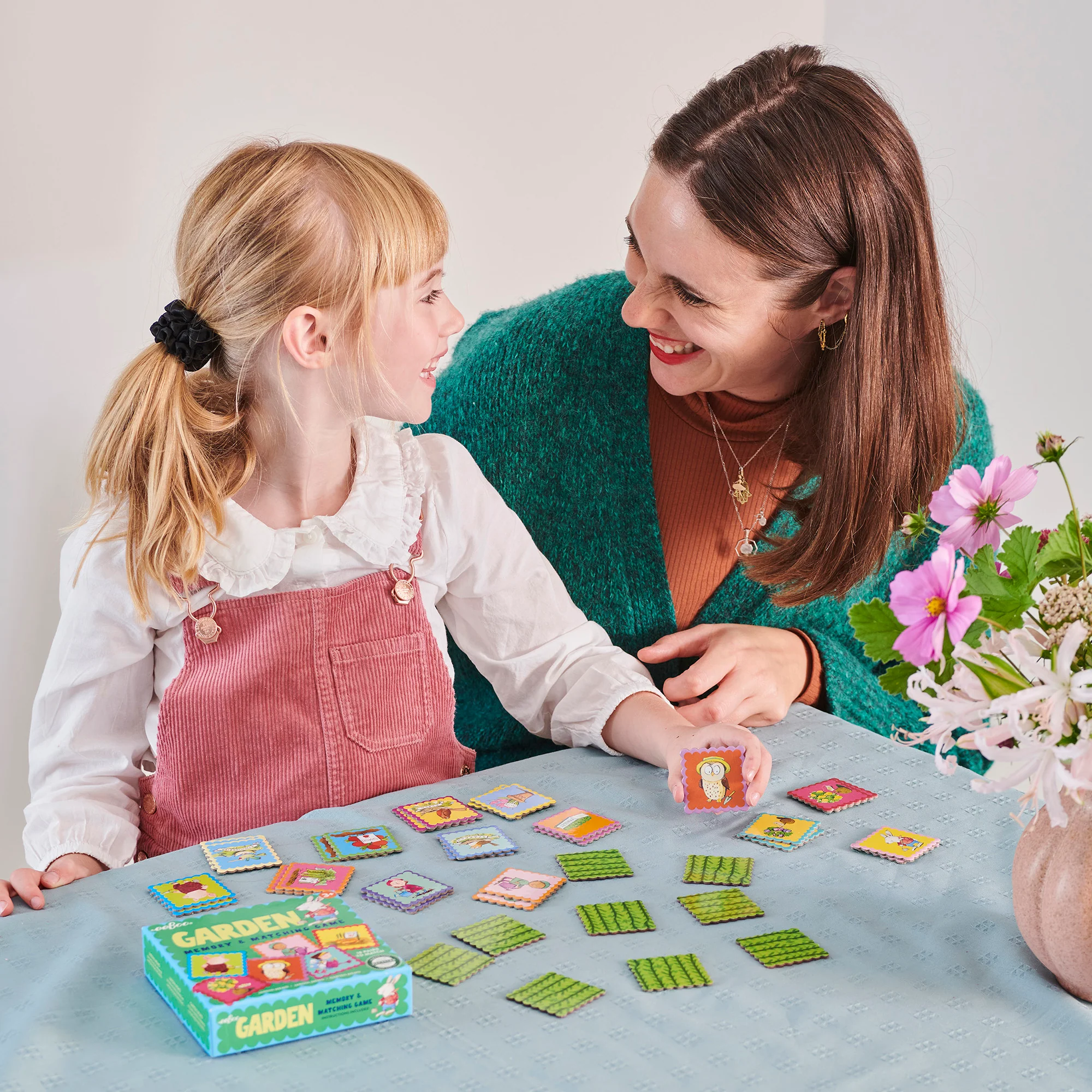eeBoo Garden Little Square Matching Memory Game - Educational Fun for Kids - Image 5