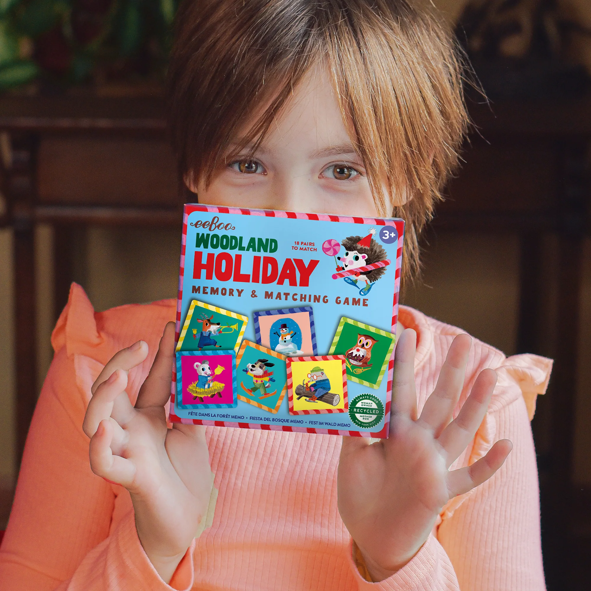 eeBoo Woodland Holiday Memory & Matching Game - Image 5