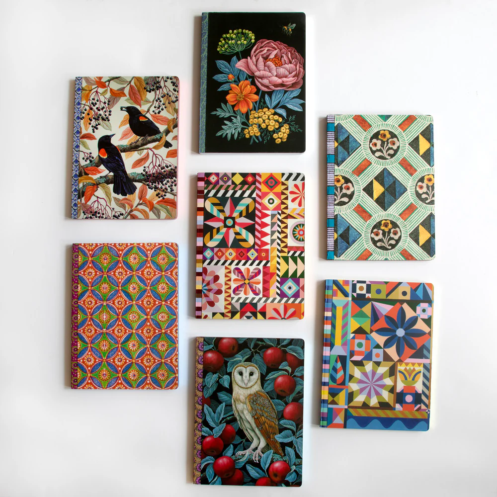 eeBoo Piece & Love: Abundant Bouquet Gilded Journal - Floral Hardcover Diary - Image 6