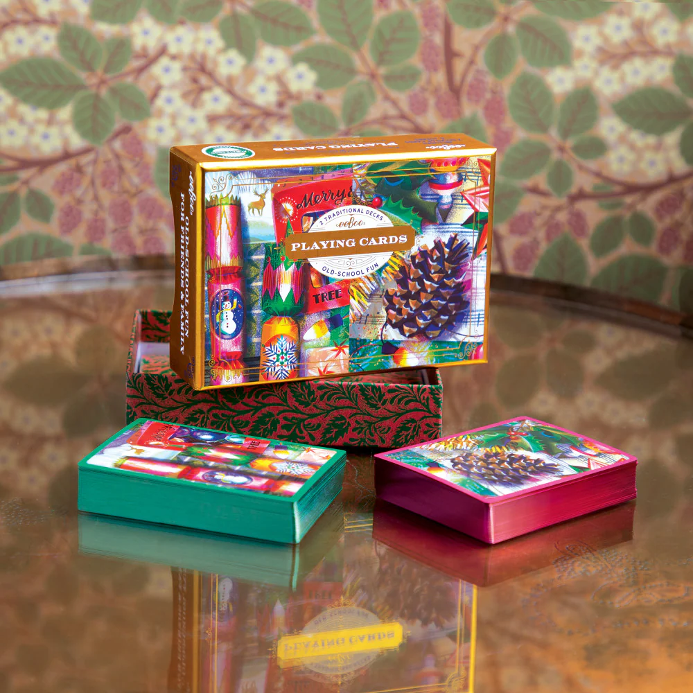 eeBoo Piece & Love Christmas Decorations Deluxe Playing Cards - Image 4