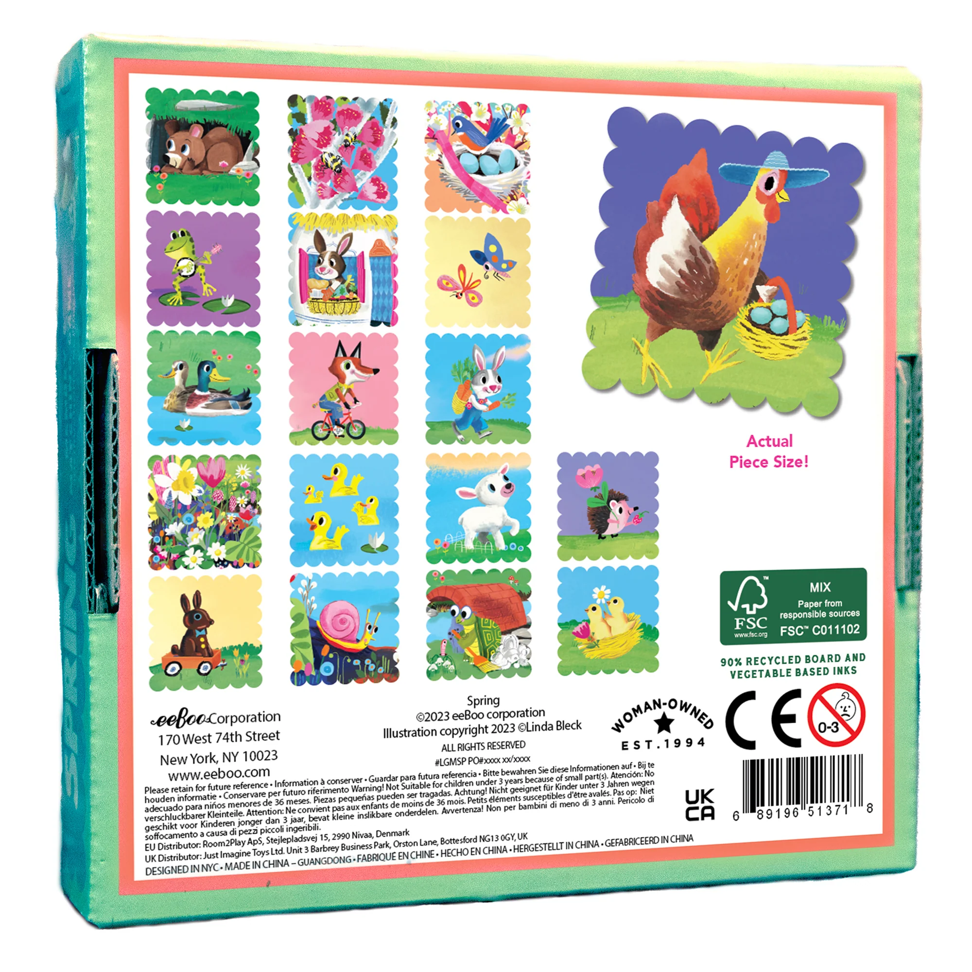 eeBoo Spring Festival Memory Matching Game for Ages 3+ - Image 2