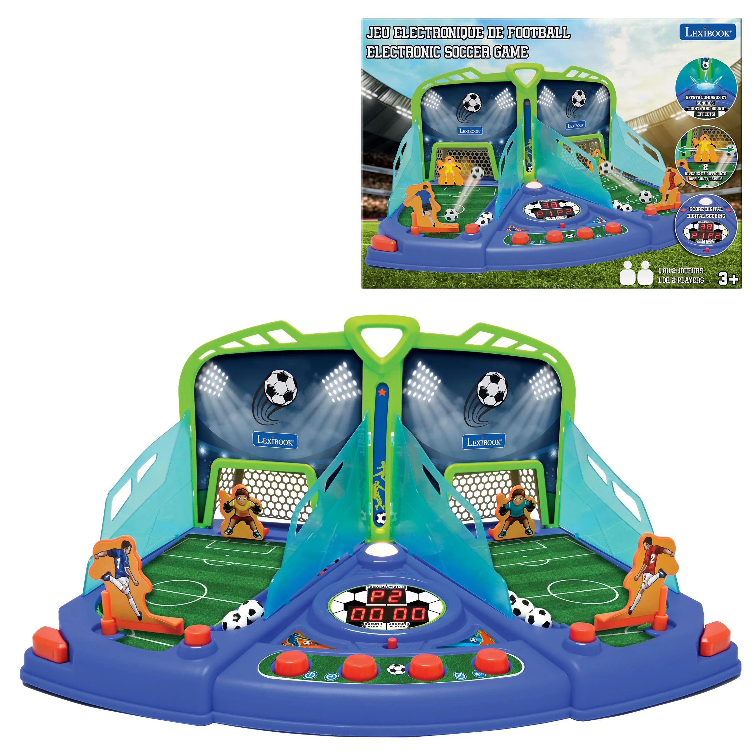 Kickmaster Ultimate Light & Sound Soccer Challenge Game - Image 2