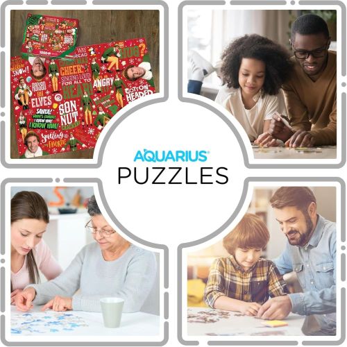 Elf Christmas Cheer Festive Jigsaw Puzzle - 1000 pc - Image 9