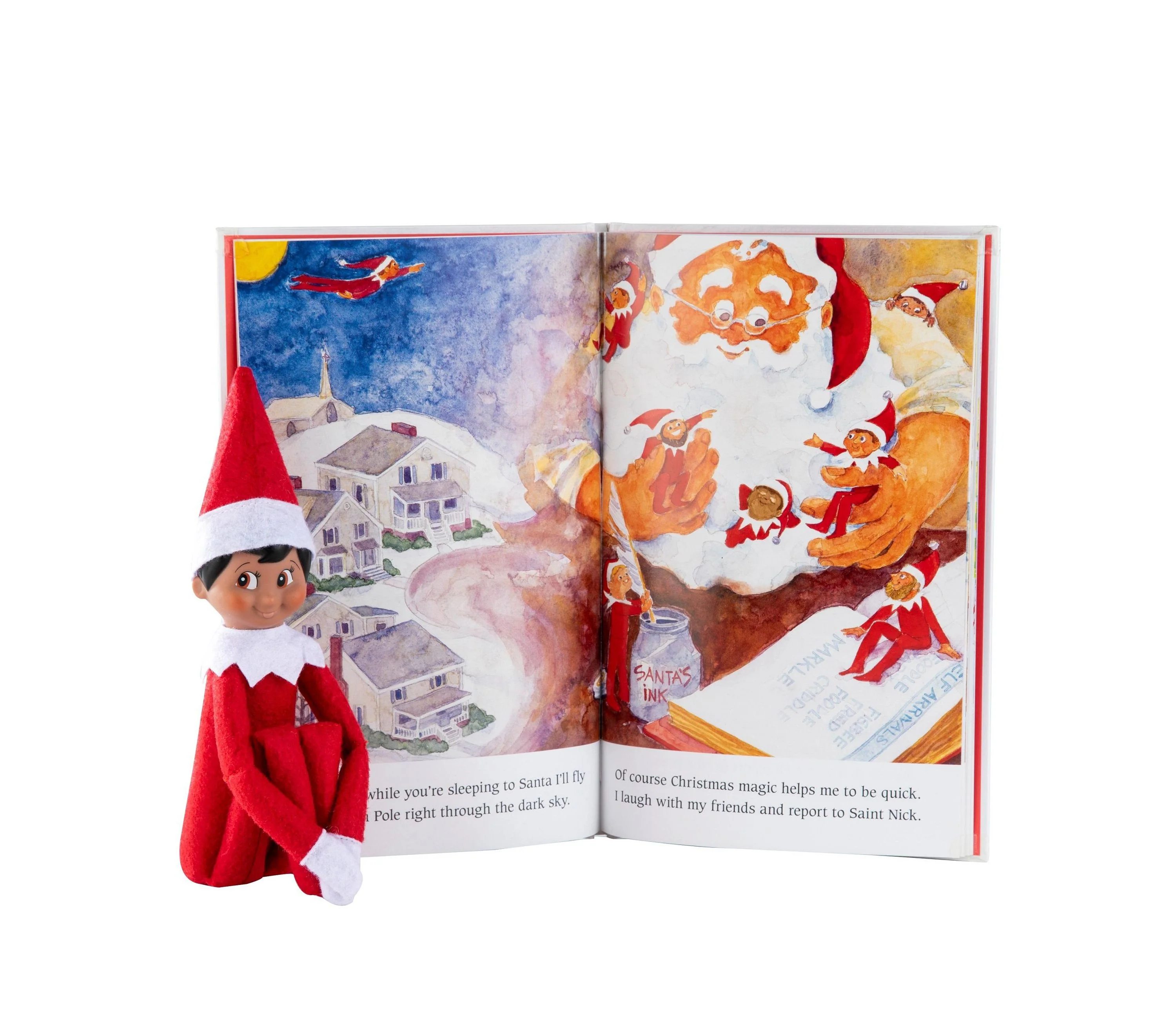 Elf on the Shelf A Christmas Tradition Brown-Eyed Boy Scout Elf - Image 5